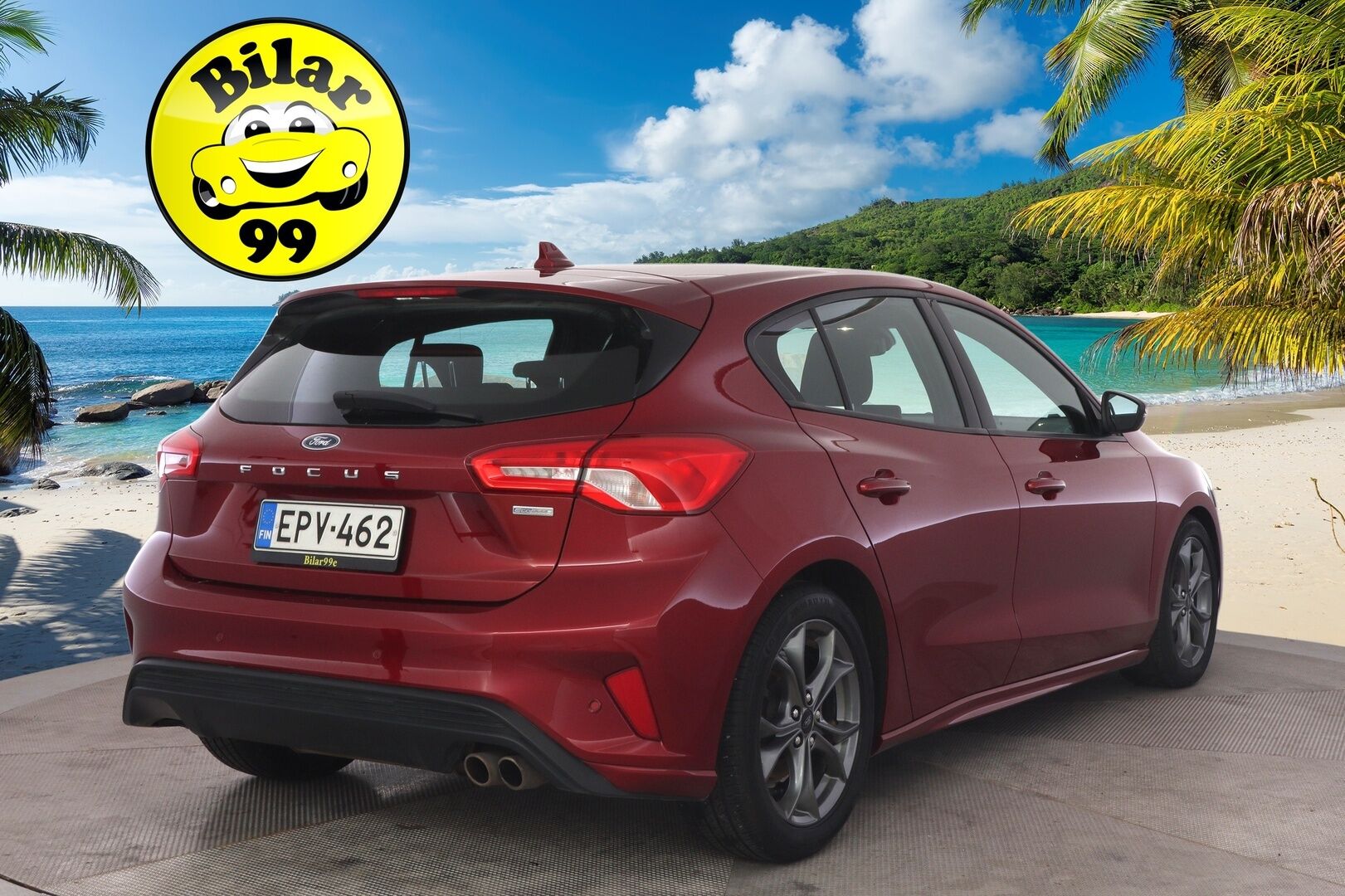 Ford Focus 2020 1,5 TDCi EcoBlue 120hv Start/Stop A8 ST-Line 5-ovinen *HUD / Vakkari / Tutkat / Apple carplay* - *Suomi auto / HUD / Näyttävä / ST-Line*
