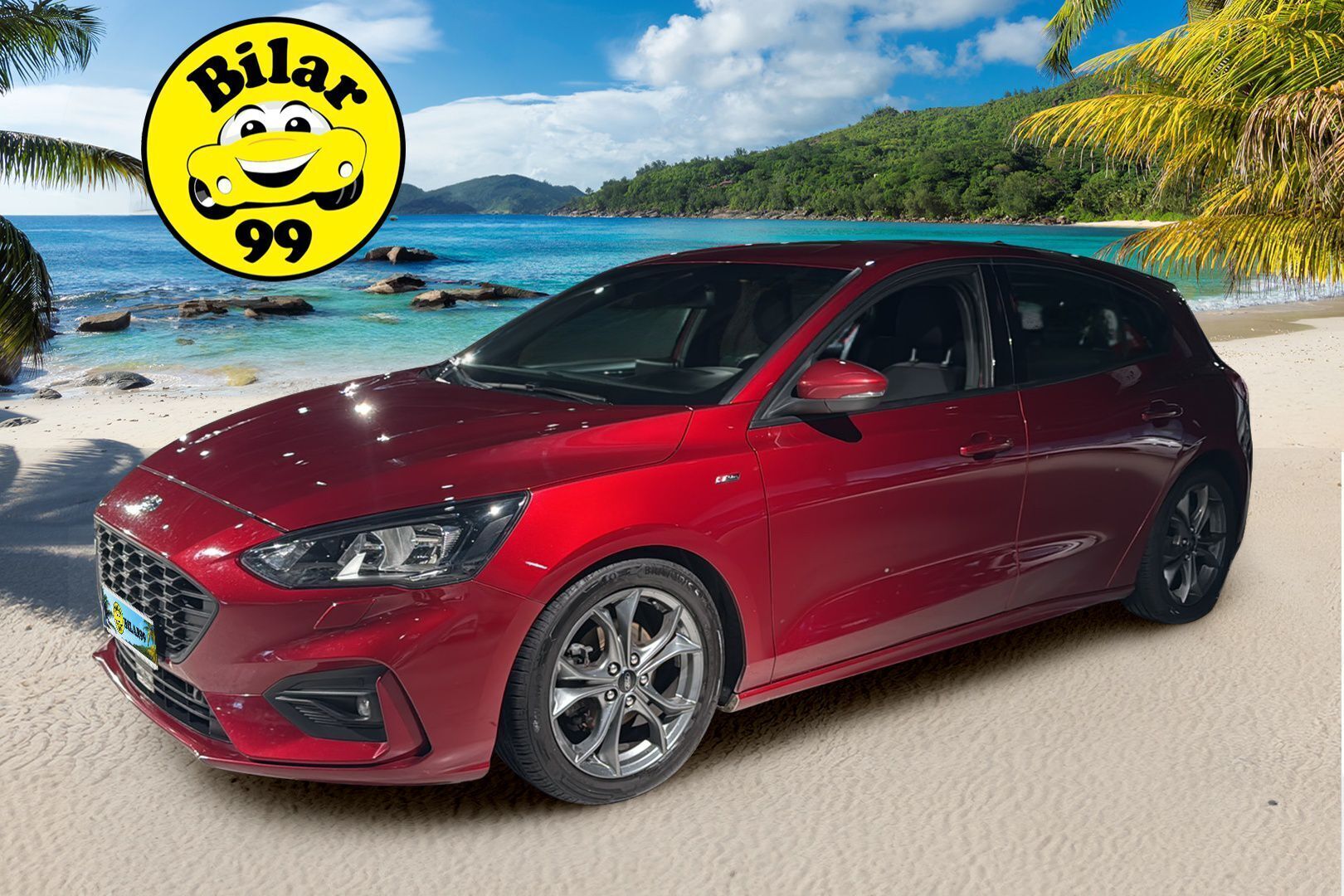 Ford Focus 2020 1,5 TDCi EcoBlue 120hv Start/Stop A8 ST-Line 5-ovinen *HUD / Vakkari / Tutkat / Apple carplay* - *Suomi auto / HUD / Näyttävä / ST-Line*