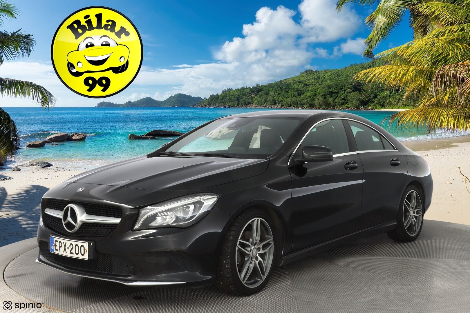 Mercedes-Benz CLA 2018 180 Premium Business A *Kamera / Lohko / LED* - KATSO POIKKEUSHINTA! / Juuri huollettu / Kahdet hyvät renkaat / Suomi-auto