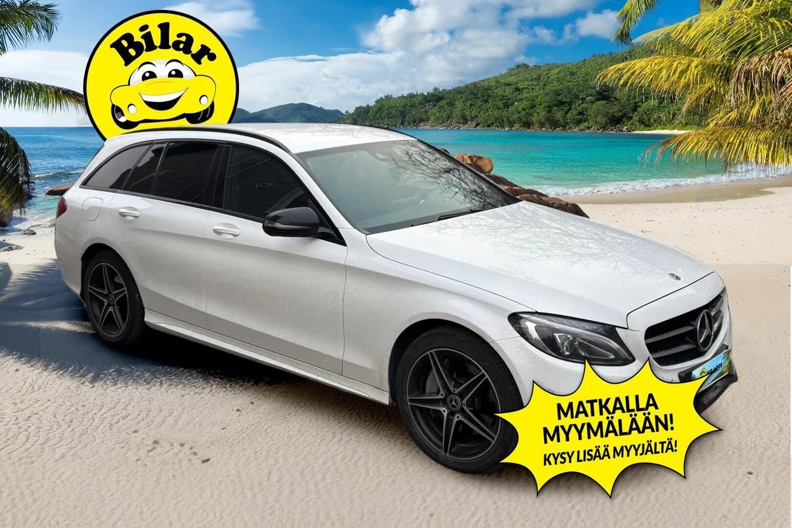 Mercedes-Benz C 2018 350 e T A Edition AMG / Vakkari / Lämmitin / Burmester / Koukku - Tulossa myyntiin! - HULLUT AVAJAISHULINAT KORKOTARJOUS 3,29 %