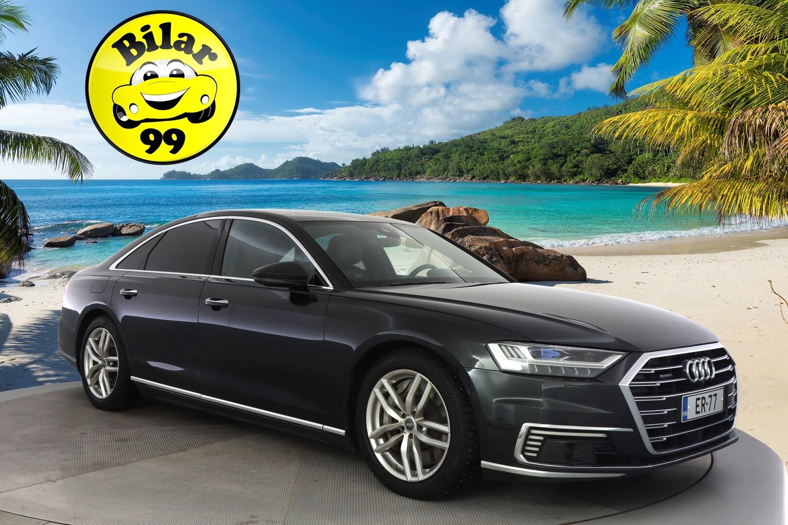 Audi A8 2020 Sedan 60 TFSI e *Huippuvarusteet / Bang&Olufsen / HUD / 360° / Hierovat & Ilmastoidut Muistinahat / Ilma-alusta / Soft-close* - Matrix LED - Laser lisäpitkillä / 2x Audin aluvanteet / Lasikattoluukku / Merkkihuollettu! - HULLUT JOULUT KORKOTARJOUS 2,49% 