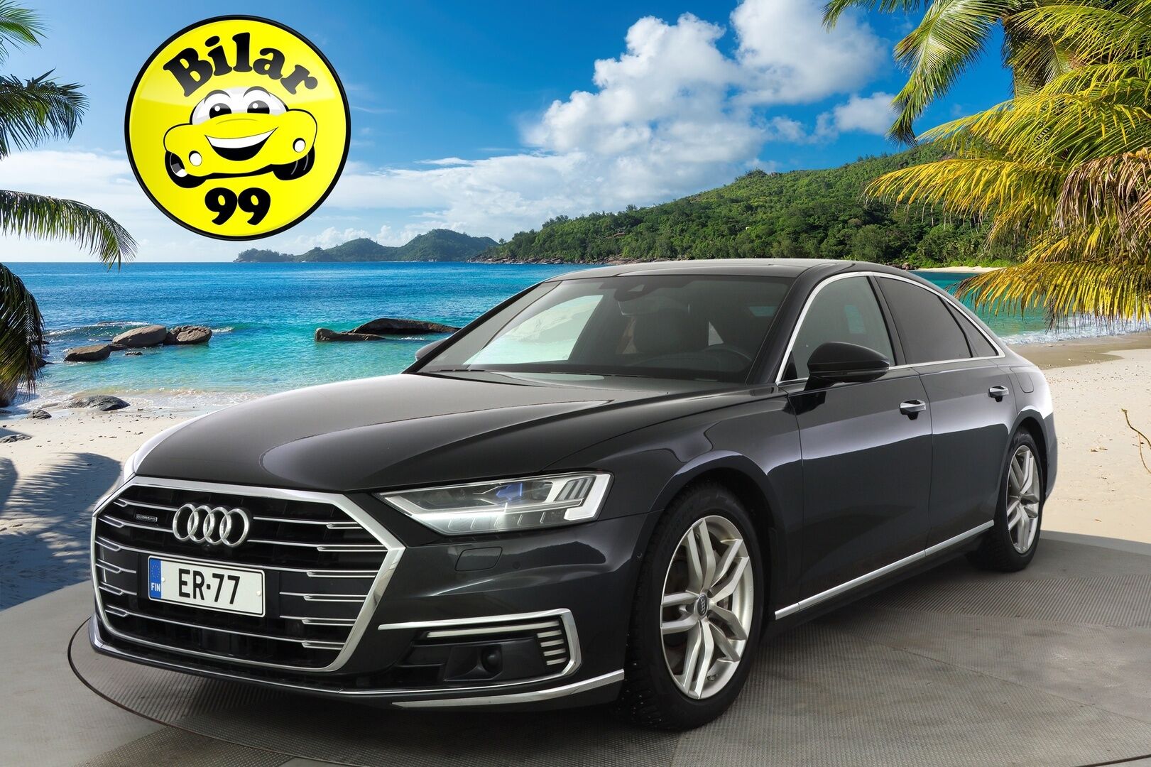 Audi A8 2020 Sedan 60 TFSI e *Huippuvarusteet / Bang&Olufsen / HUD / 360° / Hierovat & Ilmastoidut Muistinahat / Ilma-alusta / Soft-close* - Matrix LED - Laser lisäpitkillä / 2x Audin aluvanteet / Lasikattoluukku / Merkkihuollettu! - HULLUT JOULUT KORKOTARJOUS 2,49% 