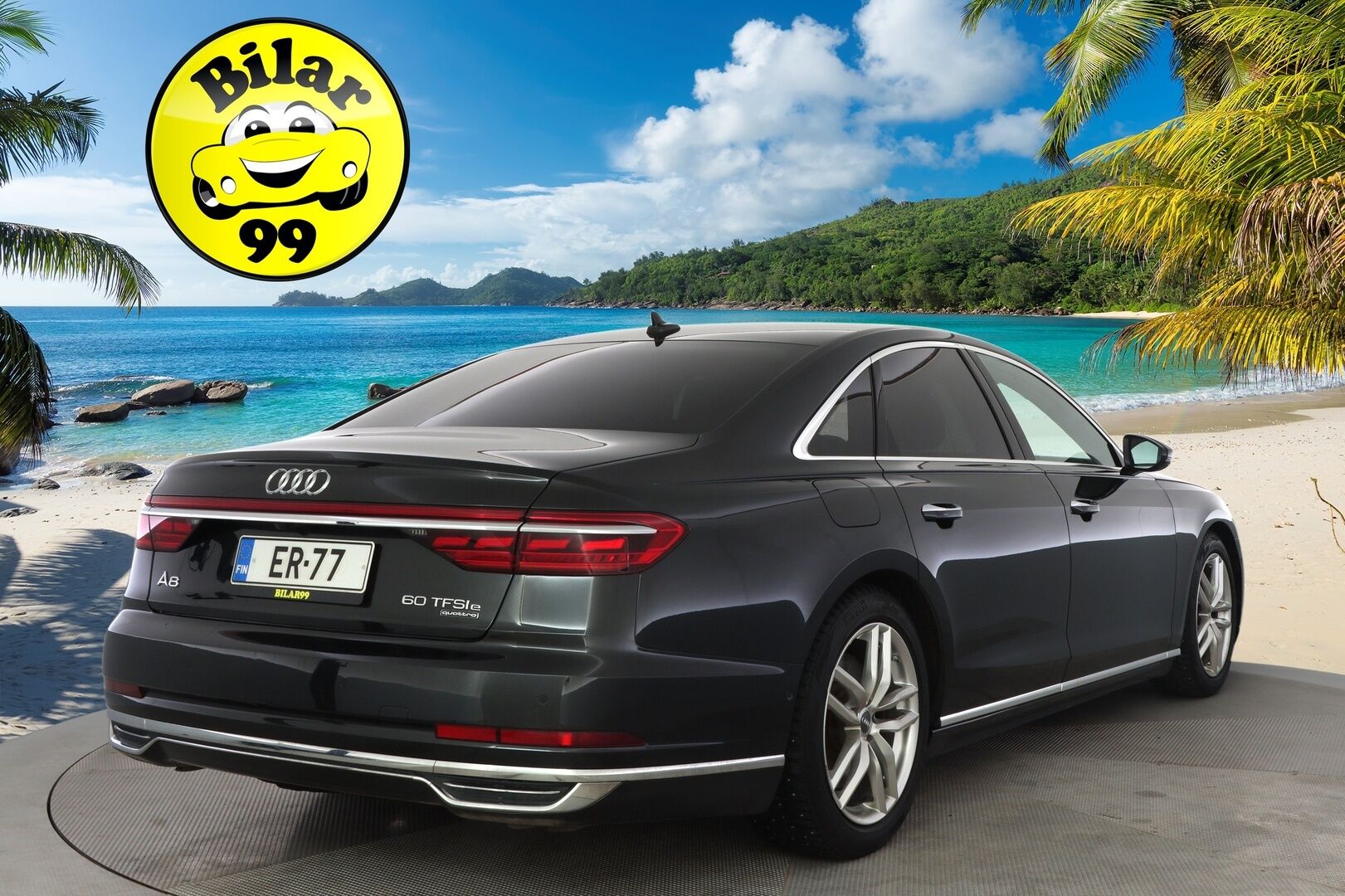 Audi A8 2020 Sedan 60 TFSI e *Huippuvarusteet / Bang&Olufsen / HUD / 360° / Hierovat & Ilmastoidut Muistinahat / Ilma-alusta / Soft-close* - Matrix LED - Laser lisäpitkillä / 2x Audin aluvanteet / Lasikattoluukku / Merkkihuollettu! - HULLUT JOULUT KORKOTARJOUS 2,49% 