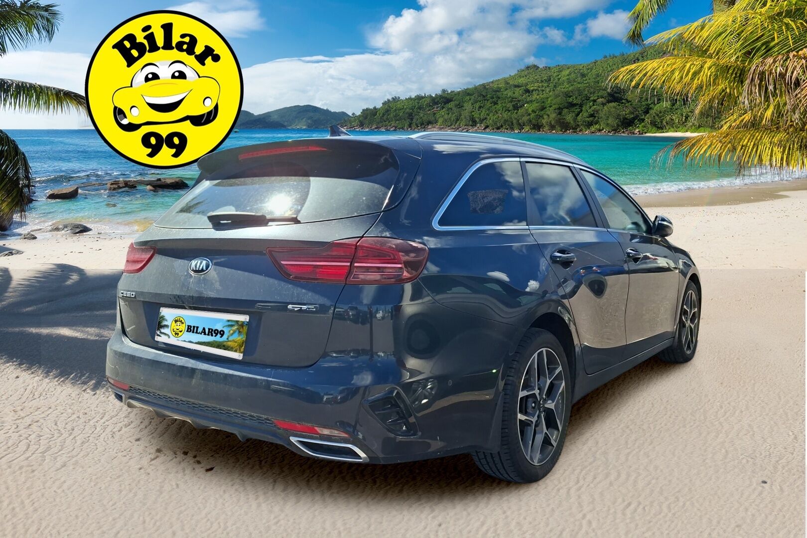 Kia Ceed 2019 1,4 T-GDI ISG 140hv GT-Line Business Premium SW DCT A/T EcoDynamics - ACC | JBL | Keyless | P.kamera | Bluetooth | Bliss | Navi | LED | Musta sisäkatto | Ratinlämmitin | Suomi-auto | Puolinahat