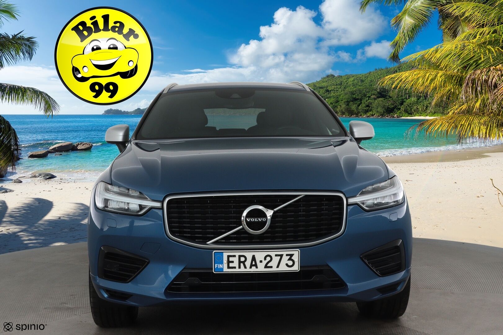 Volvo XC60 2019 T8 AWD R-Design aut **ACC / Ilma-alusta / H&K / Panorama / Koukku / Webasto / Muistipenkki / Full-LED / P.kamera** - 3,99 % KORKOTARJOUS TÄHÄN AUTOON 28.9. ASTI! - Kovilla varusteilla oleva Suomi Auto! Merkkihuollettu, jakohihna vaihdettu 5/25 135tkm! Kahdet renkaat aluvanteilla.  