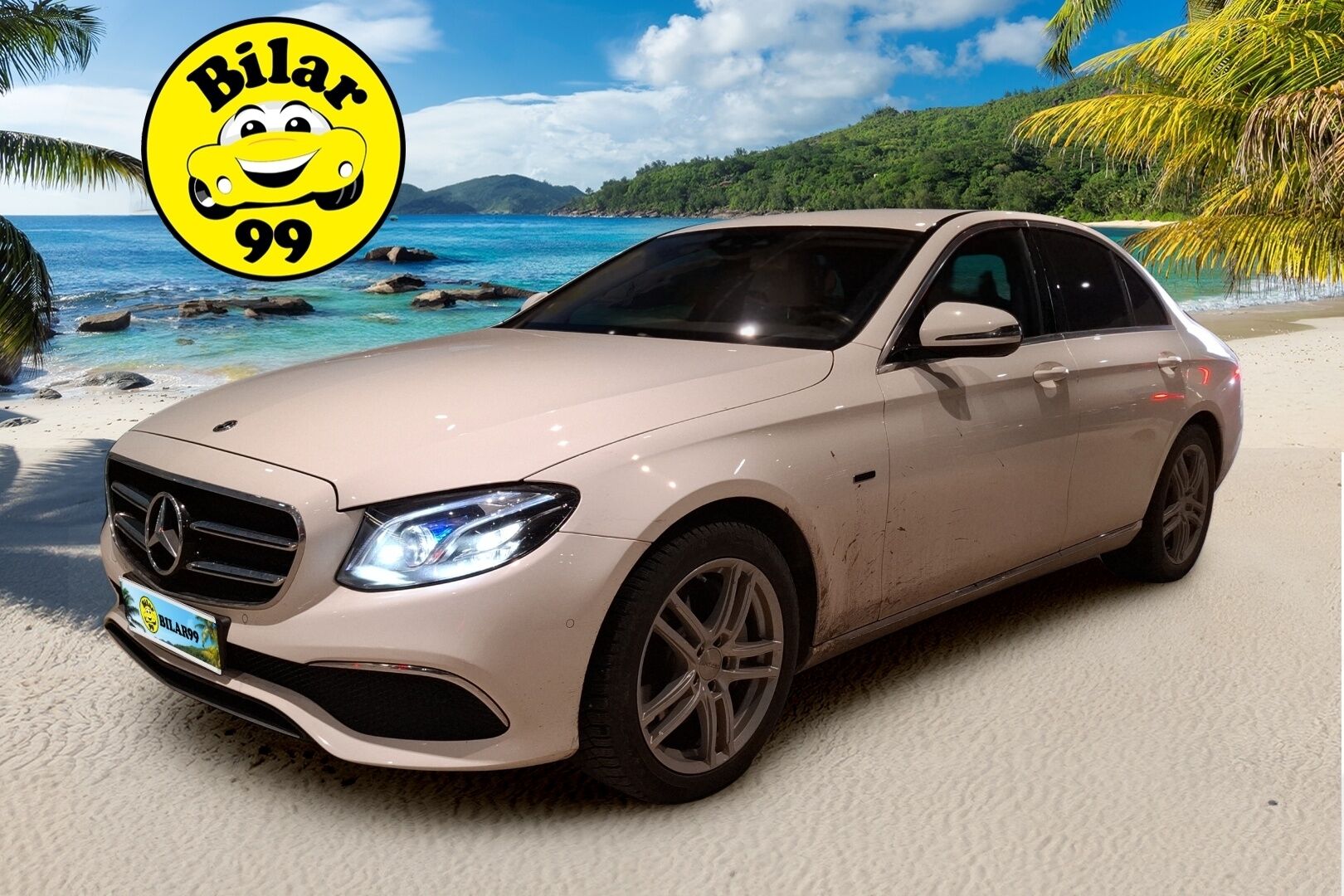 Mercedes-Benz E 2019 300 de A Business Avantgarde / Suomi-Auto / BLIS / Burmester / Multibeam LED - P. Kamera / Urheiluistuimet