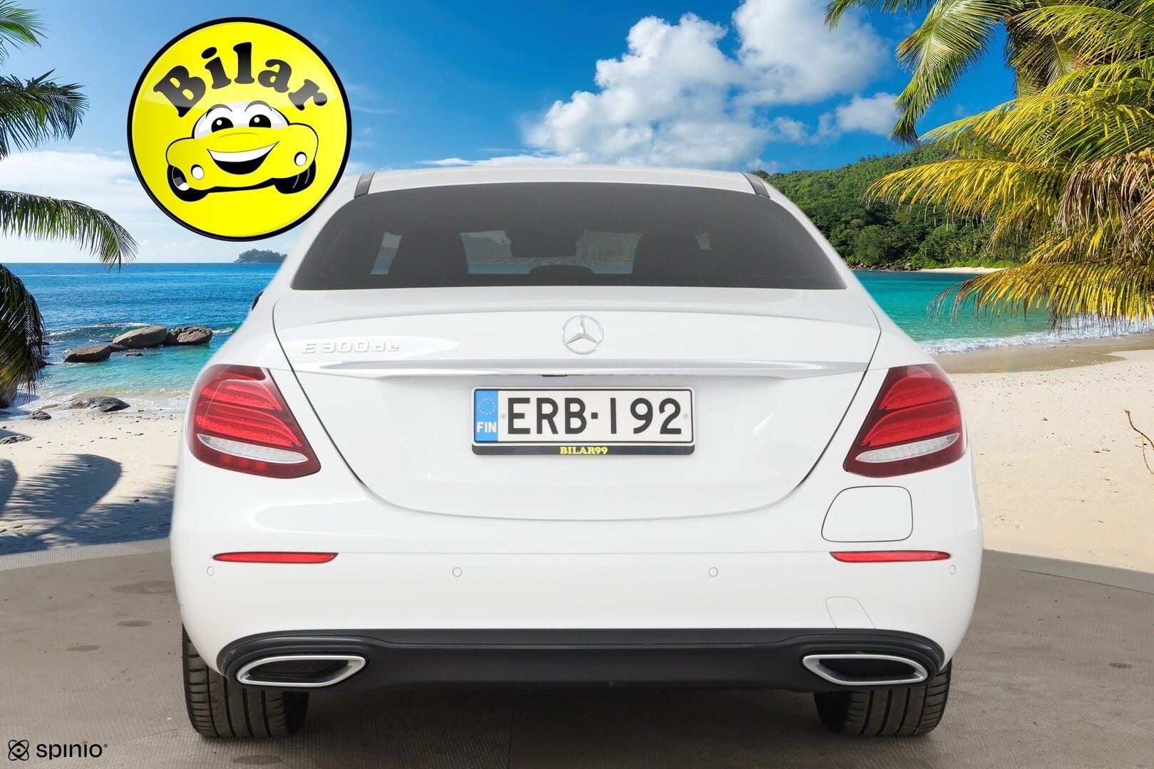 Mercedes-Benz E 2019 300 de A Business Avantgarde - Suomi-Auto | BLIS | Burmester | Multibeam LED | P. Kamera | Urheiluistuimet