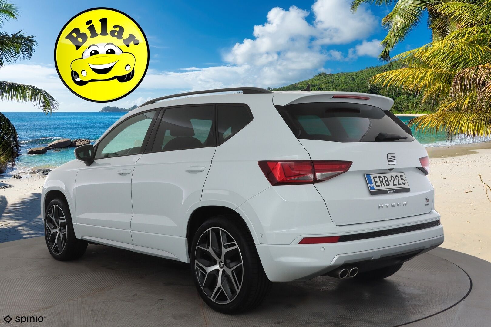 Seat Ateca 2019 2,0 TSI 190 4DRIVE FR Business DSG - | ACC | Webasto | LED | Beats audio | P.Kamera | Digimittaristo | Apple&Android | Suomi-auto | Kahdet Renkaat |