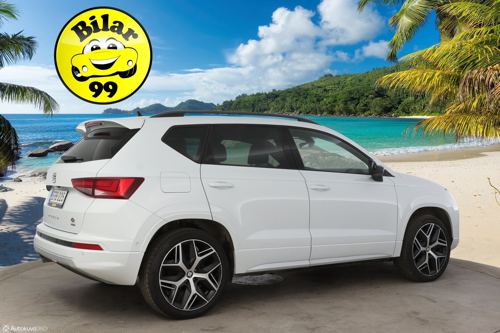Seat Ateca 2019 2,0 TSI 190 4DRIVE FR Business DSG*Webasto / Digimittaristo / Panoraama / Beats audio / ACC / BLIS / Peruutuskamera* - *Huippuvarusteet / Suomi-auto / 2x renkaat ja vanteet*