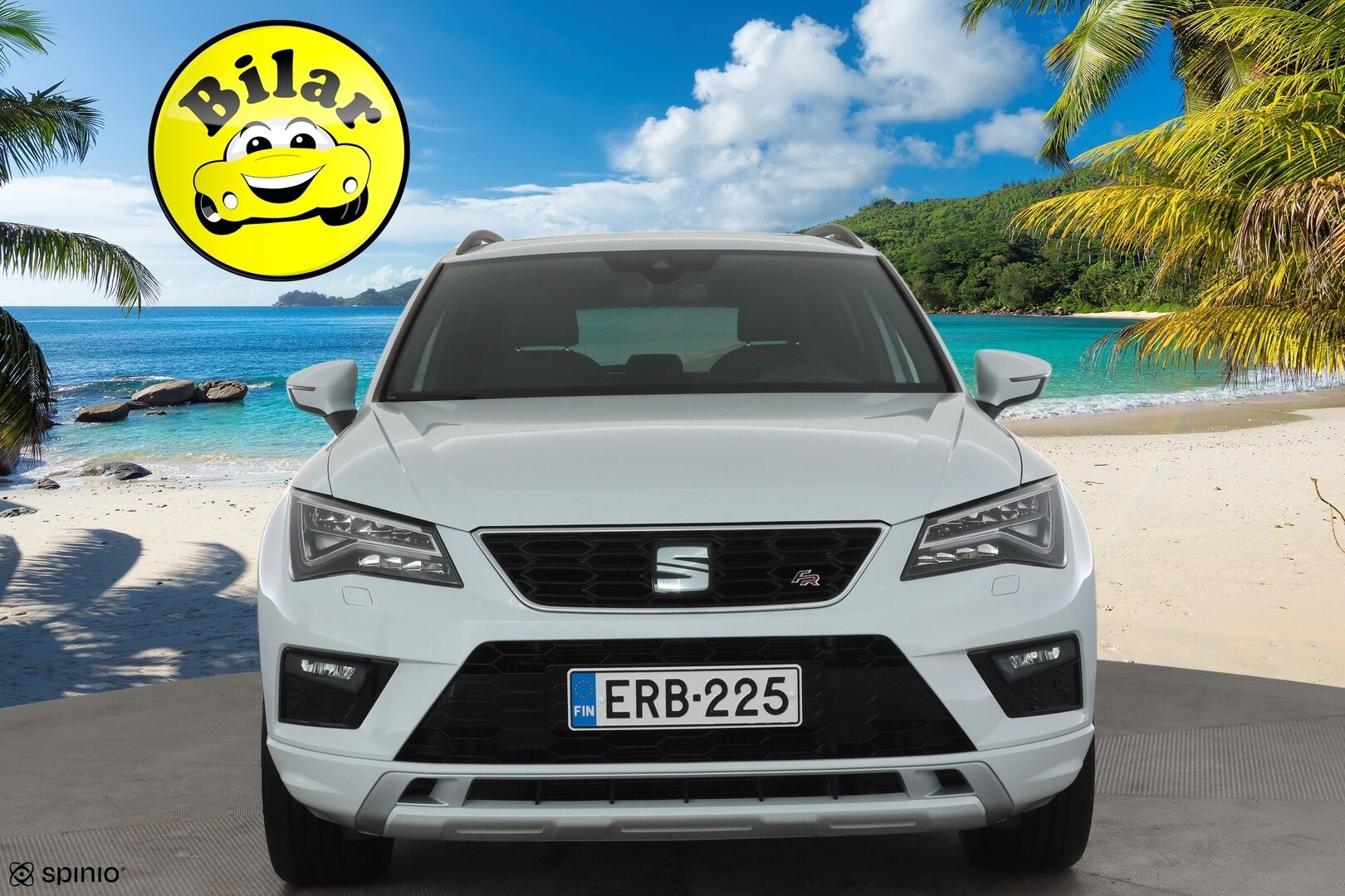 Seat Ateca 2019 2,0 TSI 190 4DRIVE FR Business DSG - | ACC | Webasto | LED | Beats audio | P.Kamera | Digimittaristo | Apple&Android | Suomi-auto | Kahdet Renkaat |
