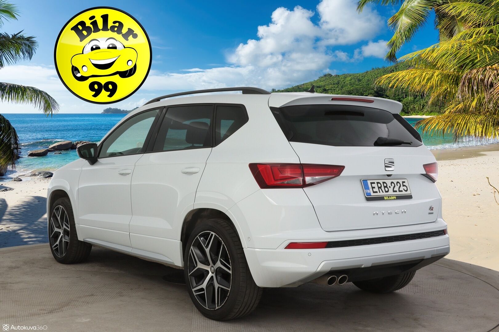 Seat Ateca 2019 2,0 TSI 190 4DRIVE FR Business DSG*Webasto / Digimittaristo / Panoraama / Beats audio / ACC / BLIS / Peruutuskamera* - *Huippuvarusteet / Suomi-auto / 2x renkaat ja vanteet*