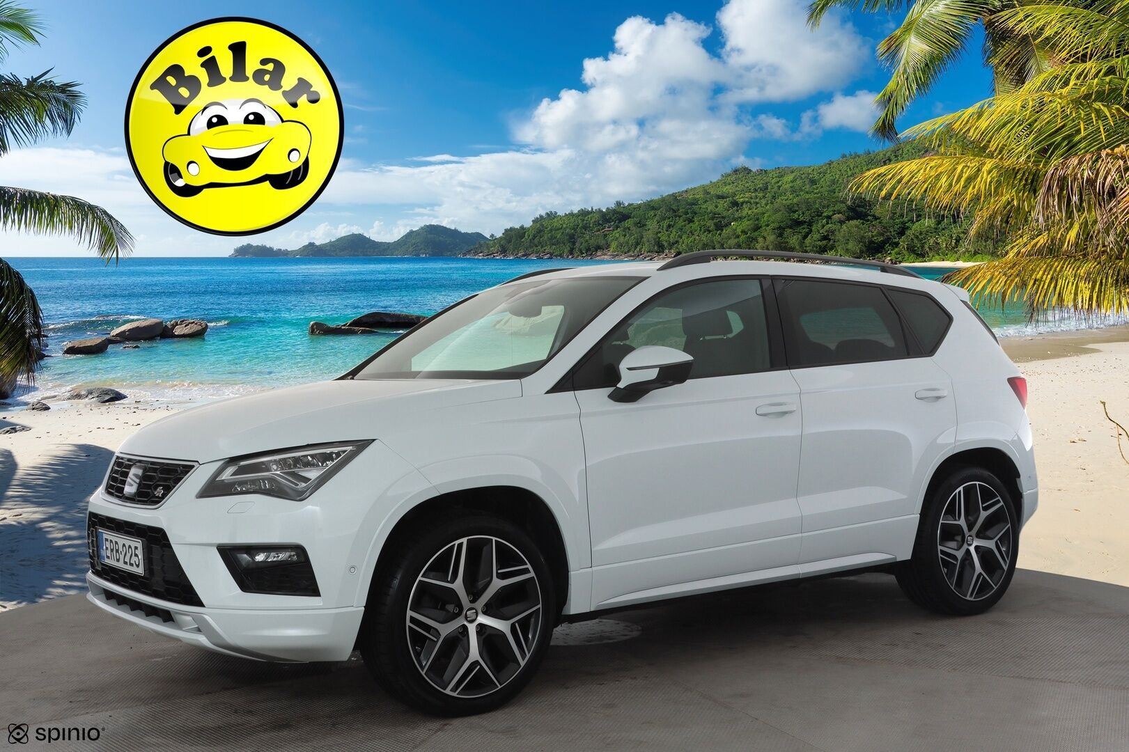 Seat Ateca 2019 2,0 TSI 190 4DRIVE FR Business DSG - | ACC | Webasto | LED | Beats audio | P.Kamera | Digimittaristo | Apple&Android | Suomi-auto | Kahdet Renkaat |