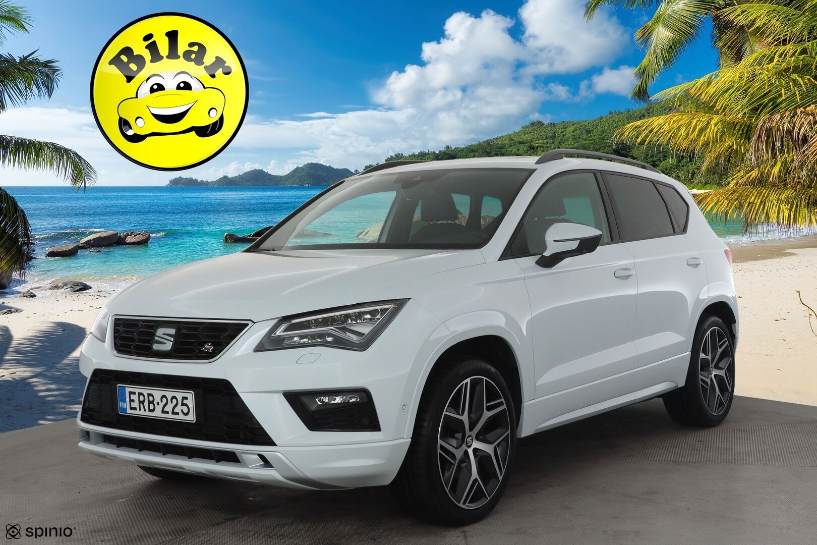 Seat Ateca 2019 2,0 TSI 190 4DRIVE FR Business DSG - | ACC | Webasto | LED | Beats audio | P.Kamera | Digimittaristo | Apple&Android | Suomi-auto | Kahdet Renkaat |