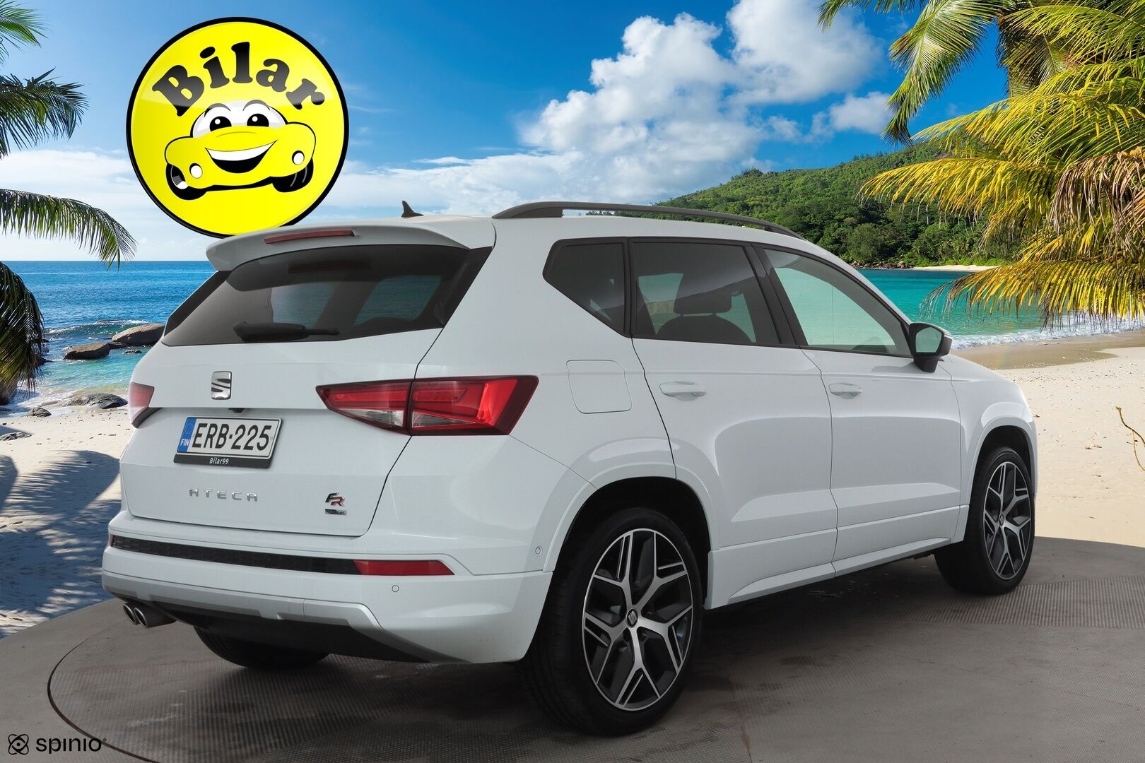 Seat Ateca 2019 2,0 TSI 190 4DRIVE FR Business DSG - | ACC | Webasto | LED | Beats audio | P.Kamera | Digimittaristo | Apple&Android | Suomi-auto | Kahdet Renkaat |