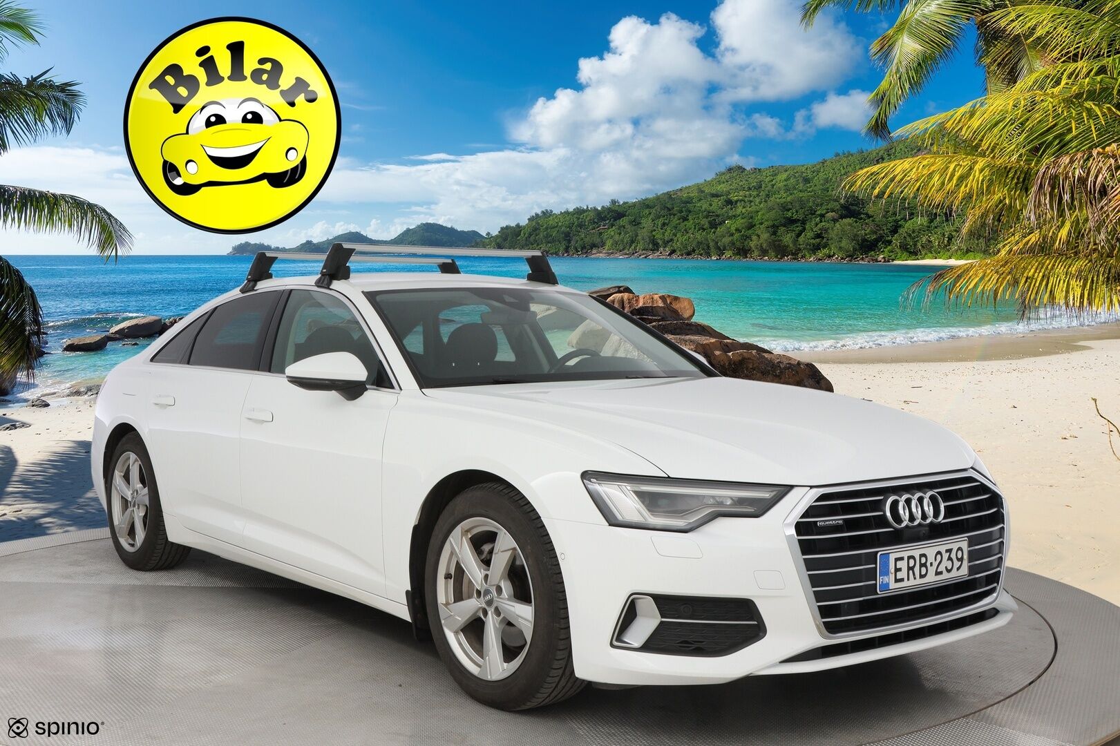 Audi A6 2019 Sedan Business Sport 40 TDI MHEV quattro S tronic - Webasto | Vetokoukku | Adapt.LED | 360-Kamera | 4-Alue AC | Sporttipenkit | Matrix LED