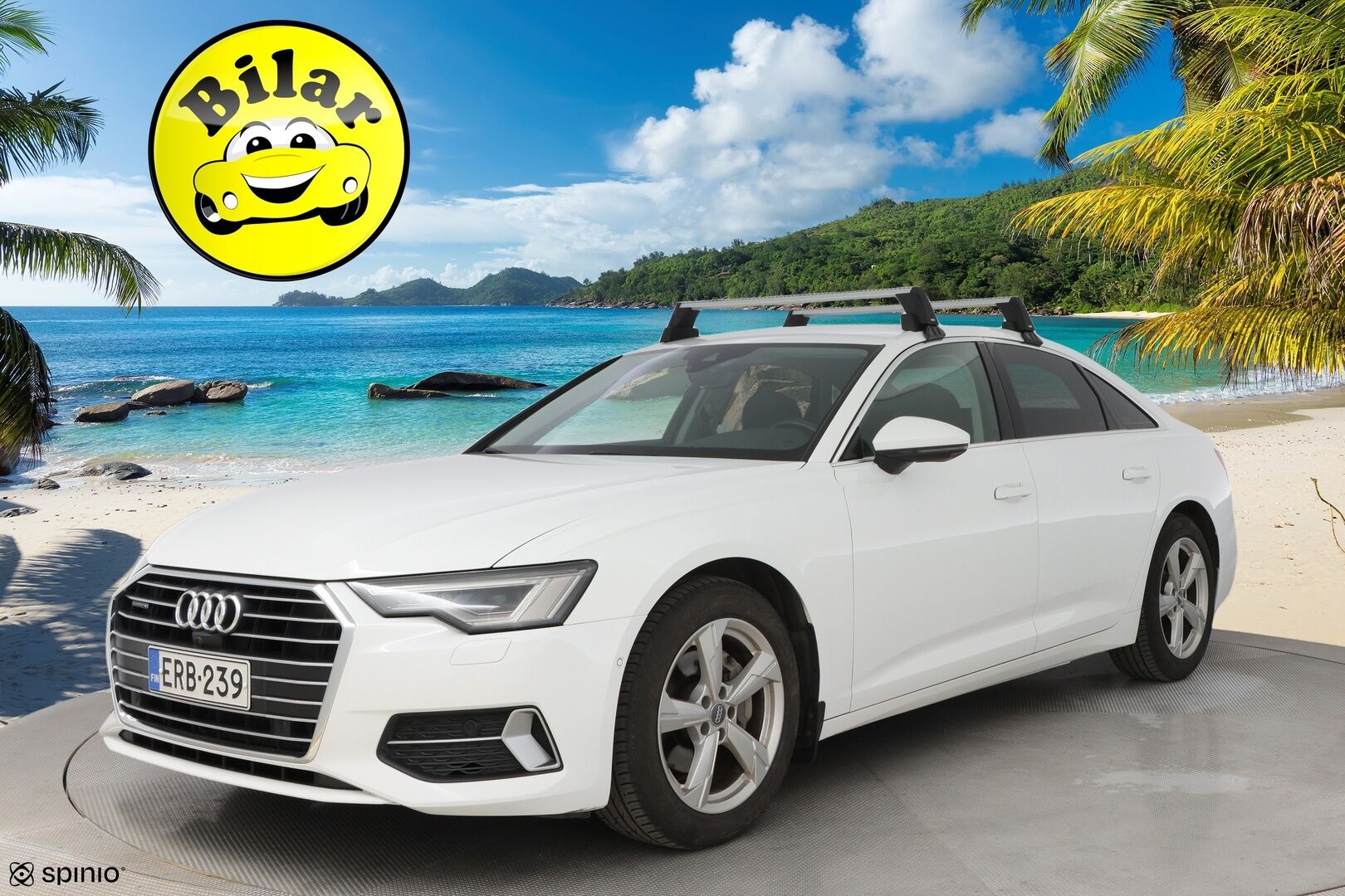 Audi A6 2019 Sedan Business Sport 40 TDI MHEV quattro S tronic - Webasto | Vetokoukku | Adapt.LED | 360-Kamera | 4-Alue AC | Sporttipenkit | Matrix LED