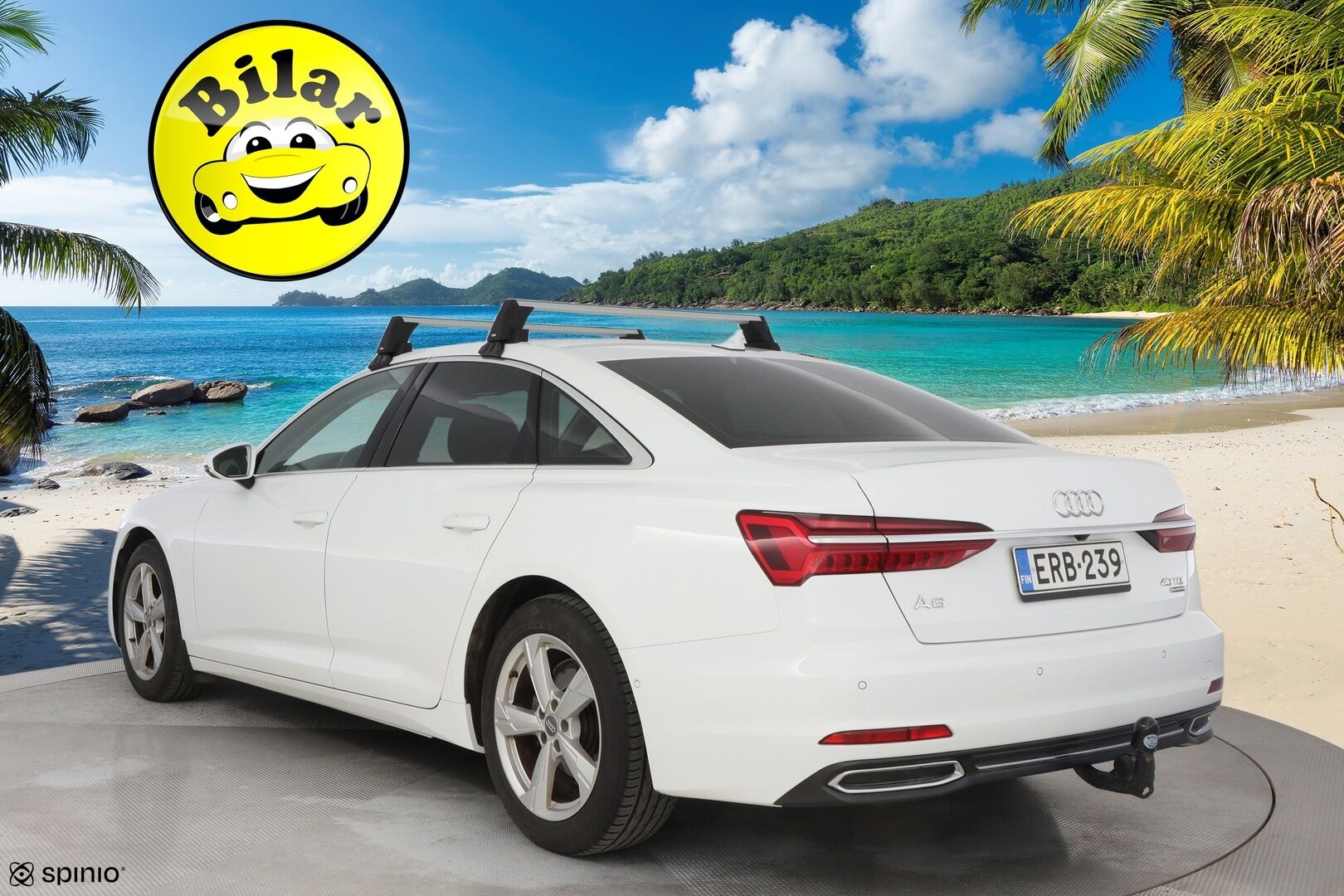Audi A6 2019 Sedan Business Sport 40 TDI MHEV quattro S tronic - Webasto | Vetokoukku | Adapt.LED | 360-Kamera | 4-Alue AC | Sporttipenkit | Matrix LED