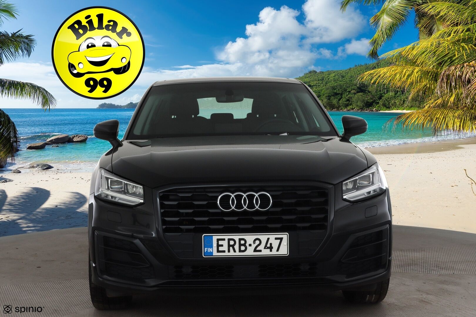 Audi Q2 2019 Business Sport 35 TFSI 110 kW S tronic * ACC / P.kamera / B&O / LED / Lohkolämmitin / KeylessGo / Sähköluukku * - Lasikattoluukku / Kahdet renkaat aluvanteilla - HULLU BLACKWEEK KORKOTARJOUS 2,49%