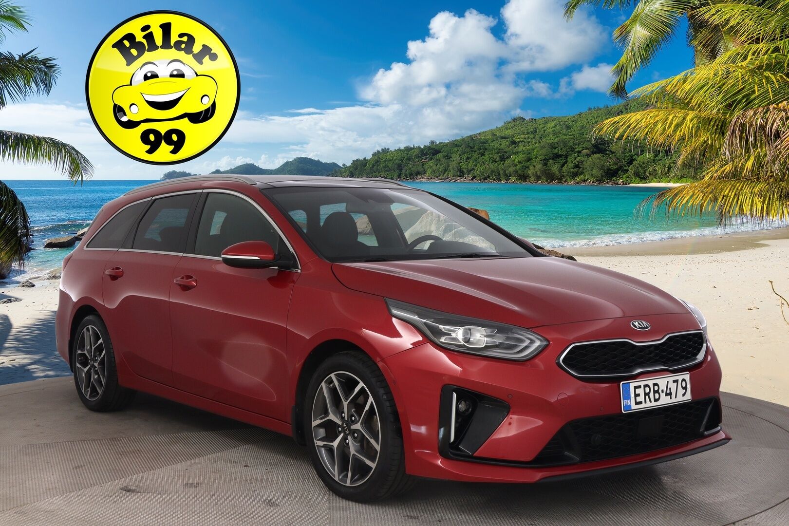 Kia Ceed 2019 1,4 T-GDI ISG 140hv GT-Line Business Premium SW DCT A/T EcoDynamics *ACC / Muistipenkki / Kattoikkuna / P.kamera / LED* - *Merkkihuollettu Suomi-auto / JBL / Lohkolämmitin sisätilanlämmittimellä*