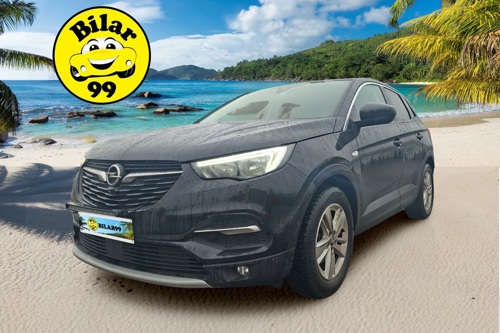 Opel Grandland X 2019 Innovation Plus 130 Turbo A ** Ratinlämitin /  Jakopää tehty! / Tuulilasin lämmitin / Koukku / P.kamera eteen ja taakse