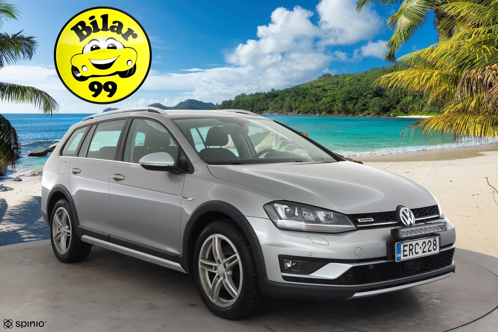 Volkswagen Golf 2015 Variant Alltrack 2,0 TDI 135 kW (184 hv) 4MOTION DSG * ACC / Xenon / Koukku / Lohko / P.kamera * - 1.Om Suomi-auto / Ei AdBlue / Kahdet renkaat alumiinivanteilla!