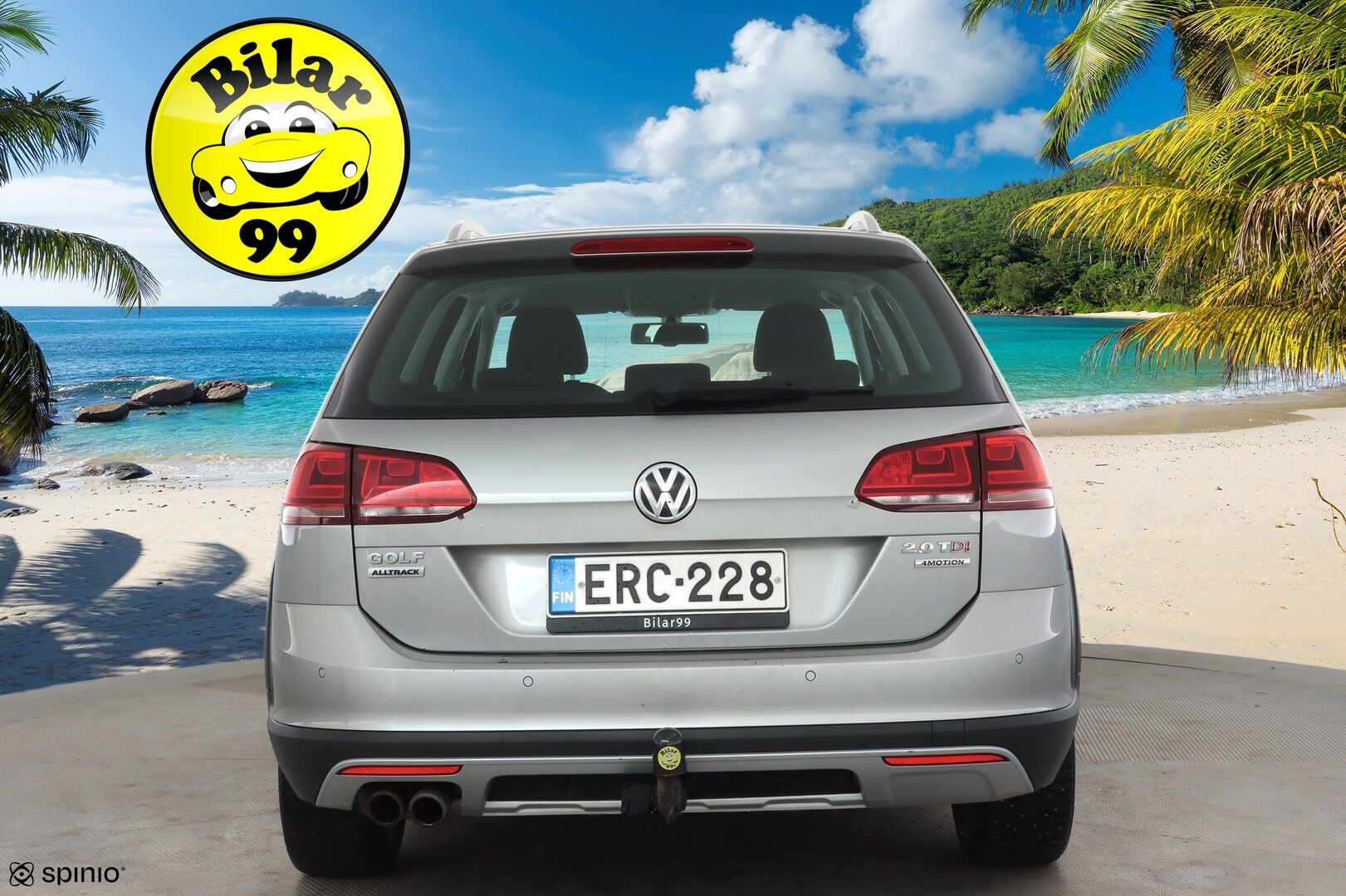 Volkswagen Golf 2015 Variant Alltrack 2,0 TDI 135 kW (184 hv) 4MOTION DSG * ACC / Xenon / Koukku / Lohko / P.kamera * - 1.Om Suomi-auto / Ei AdBlue / Kahdet renkaat alumiinivanteilla!