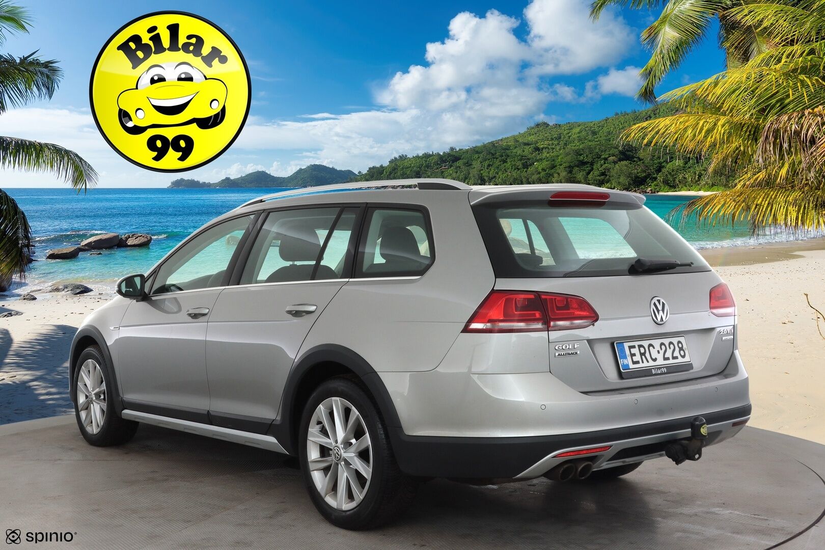 Volkswagen Golf 2015 Variant Alltrack 2,0 TDI 135 kW (184 hv) 4MOTION DSG * ACC / Xenon / Koukku / Lohko / P.kamera * - 1.Om Suomi-auto / Ei AdBlue / Kahdet renkaat alumiinivanteilla!