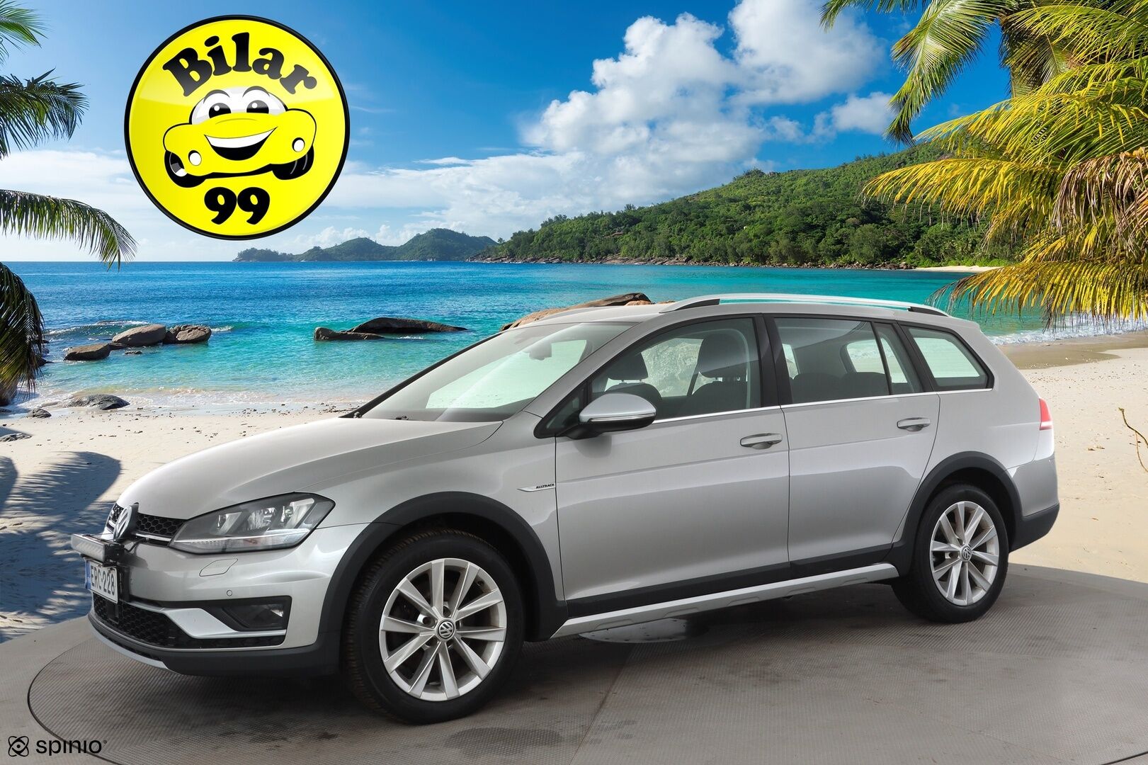 Volkswagen Golf 2015 Variant Alltrack 2,0 TDI 135 kW (184 hv) 4MOTION DSG * ACC / Xenon / Koukku / Lohko / P.kamera * - 1.Om Suomi-auto / Ei AdBlue / Kahdet renkaat alumiinivanteilla!