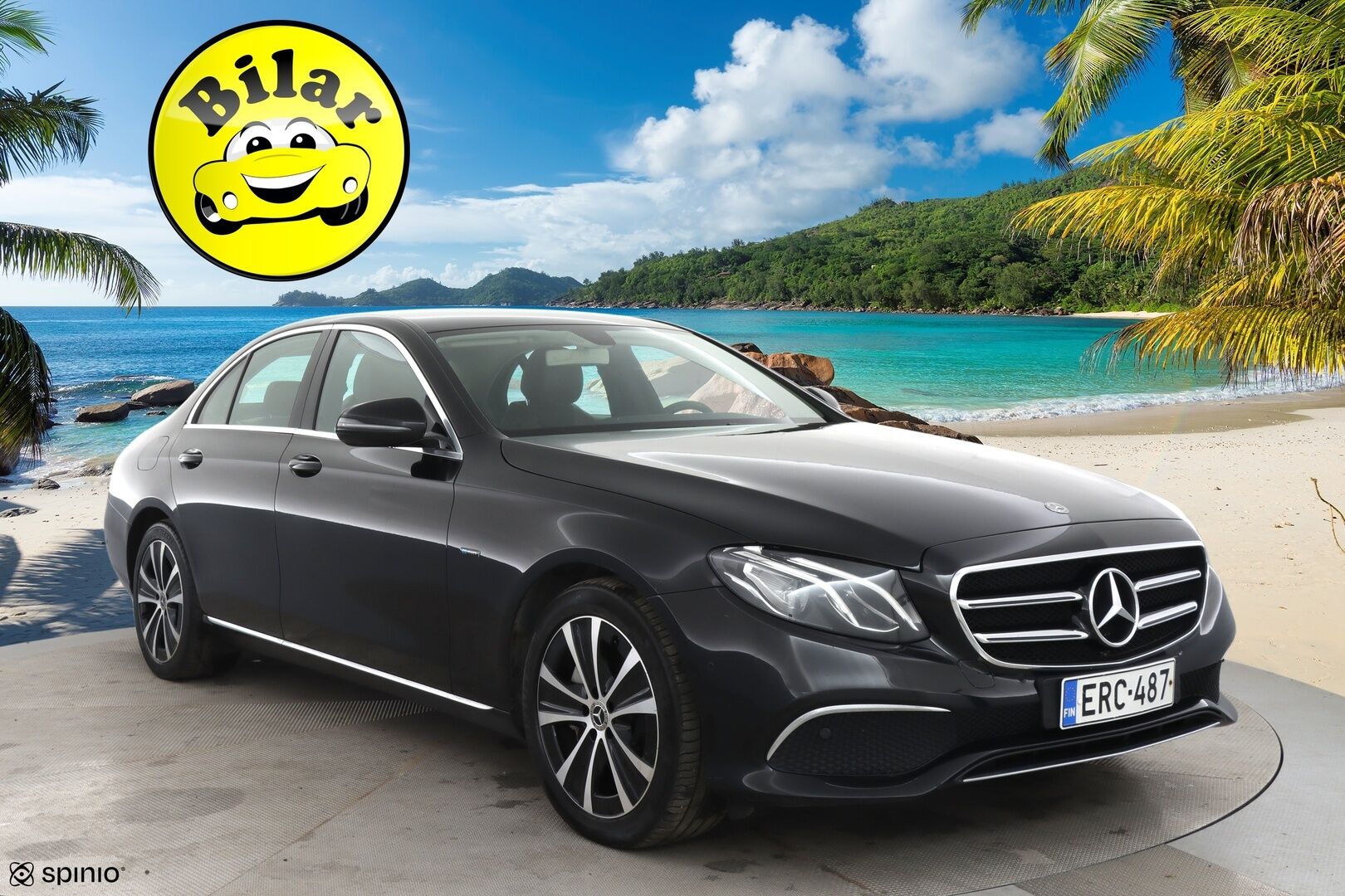 Mercedes-Benz E 2019 300 e A Business Avantgarde Edition EQ Power - Suomi-auto / LED High Performance / Widescreen / Navi / BLIS / Apple & Android / Ambient / Puolinahat / Koukku