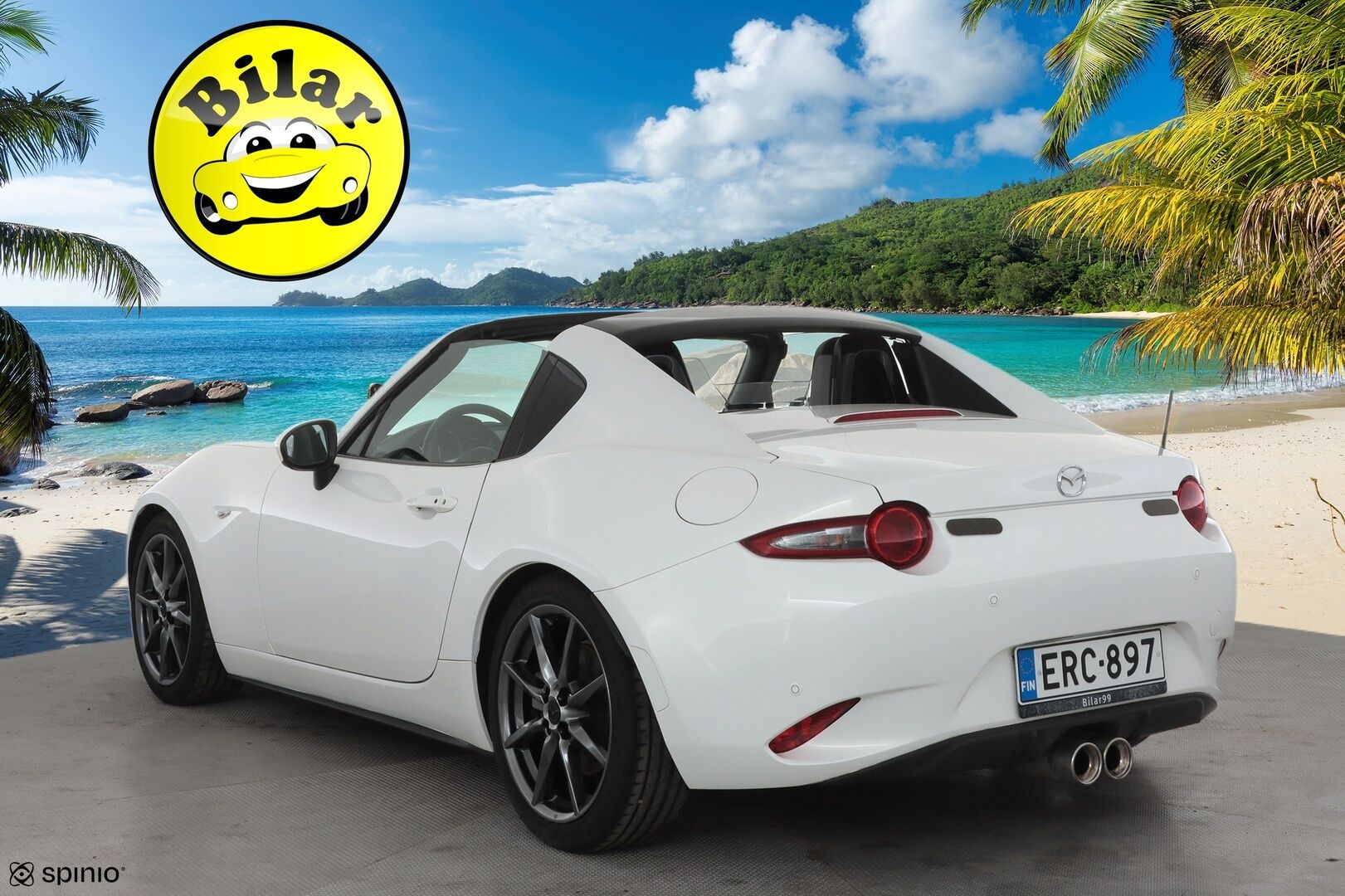 Mazda MX-5 2017 RF 2.0 SKYACTIV-G - | Kovakatto | Recaro | Bilstein alustasarja | Nahka-alcantara | Mureat äänet | LED | BSM | Kaistavahti | Navi | BT | Keyless | Vakkari | 2x renkaat aluin | 