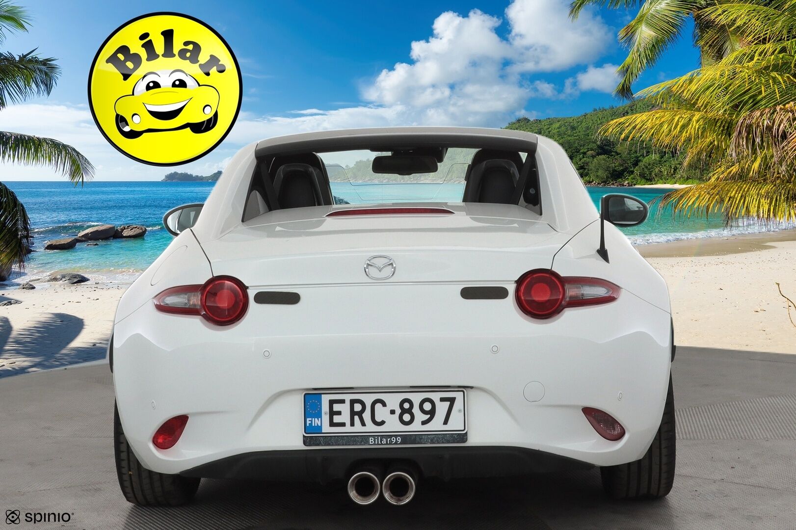 Mazda MX-5 2017 RF 2.0 SKYACTIV-G - | Kovakatto | Recaro | Bilstein alustasarja | Nahka-alcantara | Mureat äänet | LED | BSM | Kaistavahti | Navi | BT | Keyless | Vakkari | 2x renkaat aluin | 