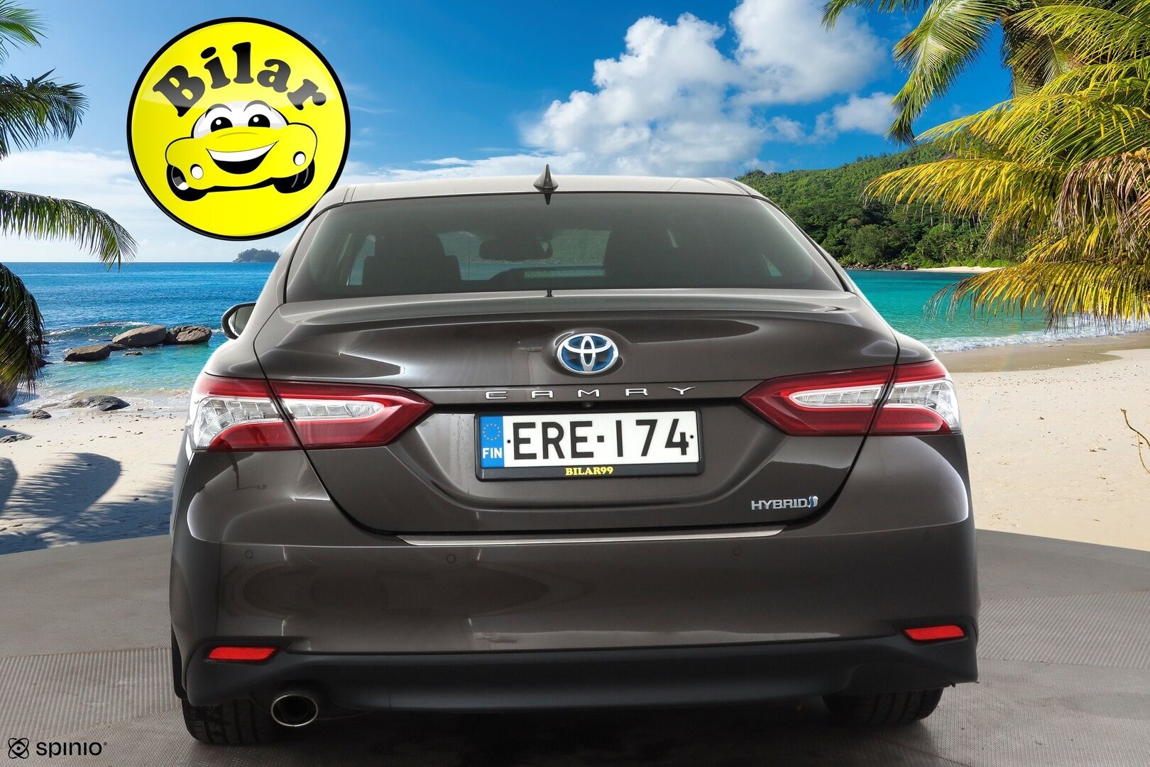 Toyota Camry 2019 2,5 Hybrid Premium Business - | ACC | Polttoainelämmitin | HUD | JBL | Sähkönahat | Navi | Keyless | P.kamera | Ohjausapu | BSM | RSA | Merkkihuollot | 2x renkaat aluin | 