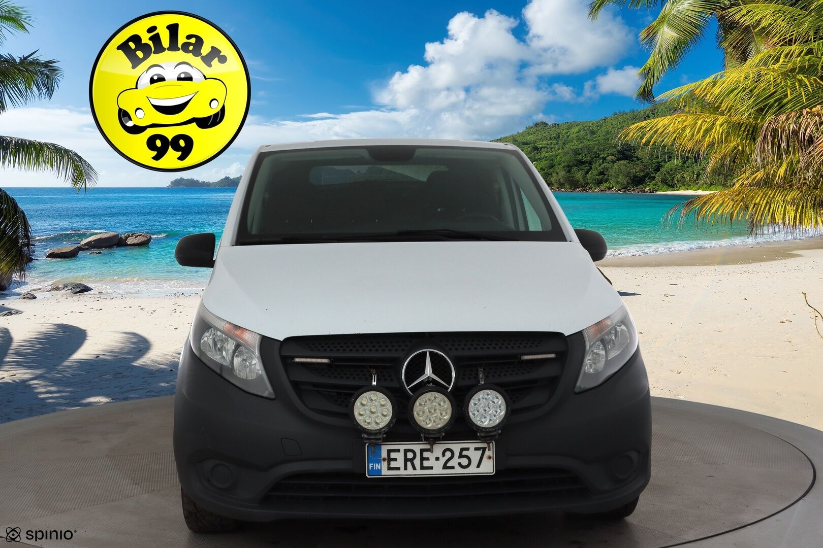 Mercedes-Benz Vito 2019 114CDI 4x4-3,2/34K pitkä A3 A * ALV / Webasto / Vakkari / P.kamera / Koukku / Bluetooth / 2xRenkaat * - 1.Om Suomi-auto / Merkkihuollettu / Lisävalot - HULLUT JOULUT KORKOTARJOUS 2,49% 