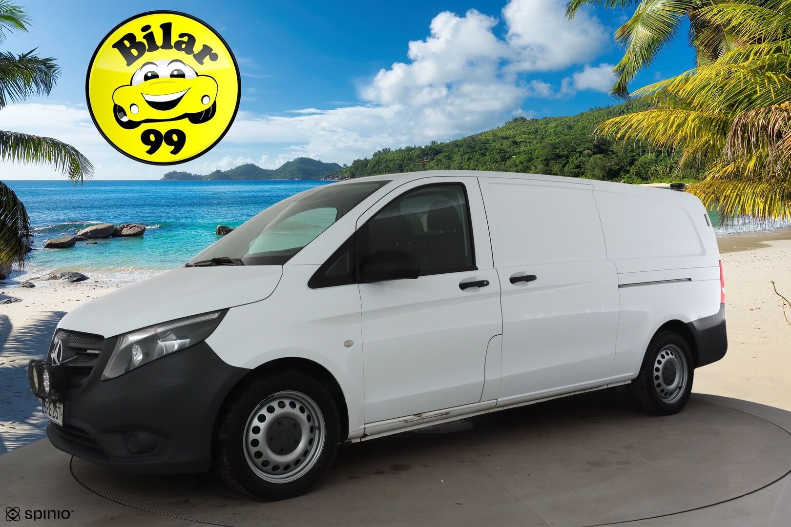 Mercedes-Benz Vito 2019 114CDI 4x4-3,2/34K pitkä A3 A * ALV / Webasto / Vakkari / P.kamera / Koukku / Bluetooth / 2xRenkaat * - 1.Om Suomi-auto / Merkkihuollettu / Lisävalot - HULLUT JOULUT KORKOTARJOUS 2,49% 