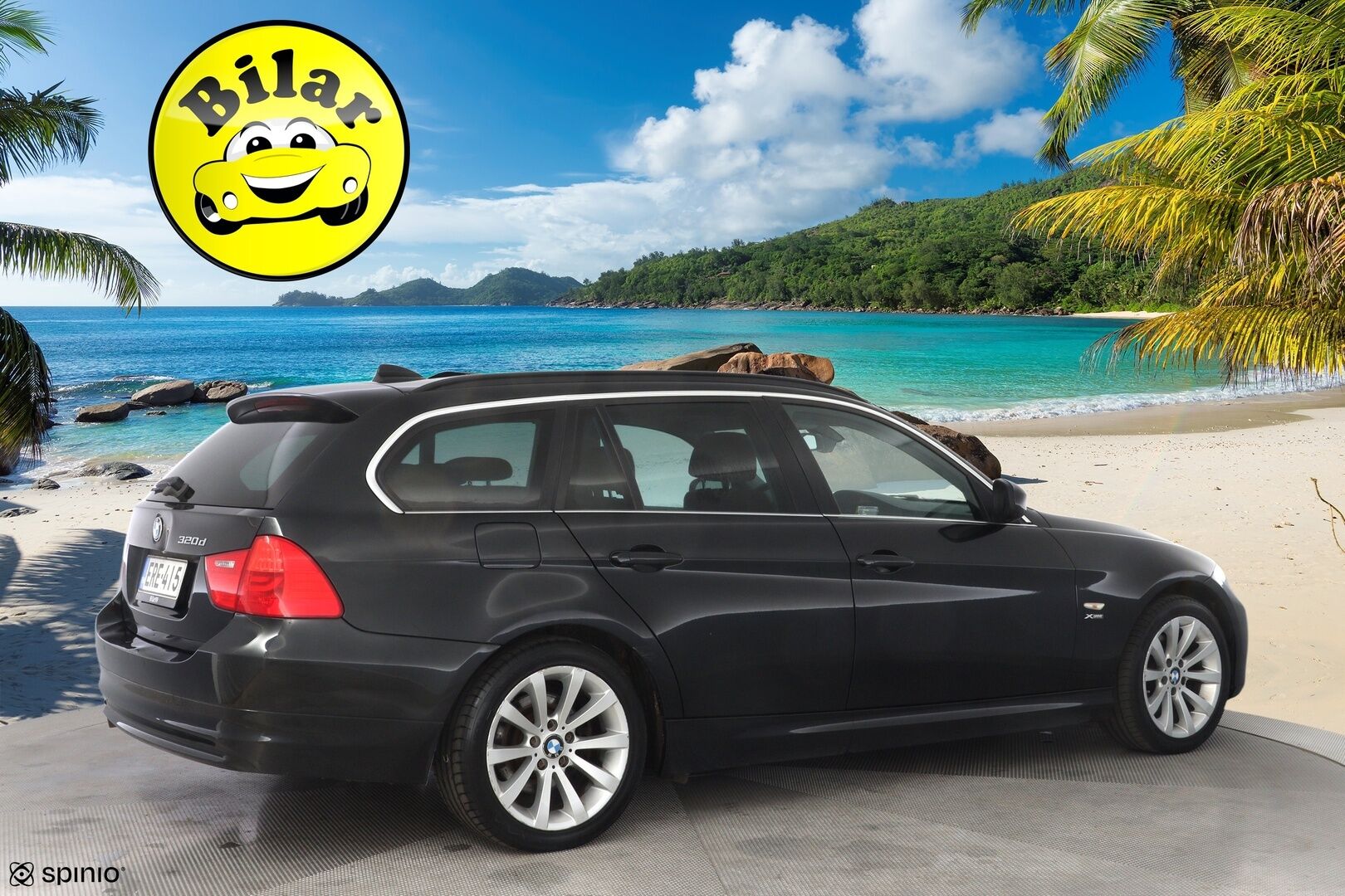 BMW 320 2011 E91 Touring 320d xDrive A - Konjakki nahkasisusta | Panorama | Vakkari | Navi | Tutkat | Erittäin säntilliset huollot! | Kahdet renkaat aluvantein | Puhdas Carvertical!