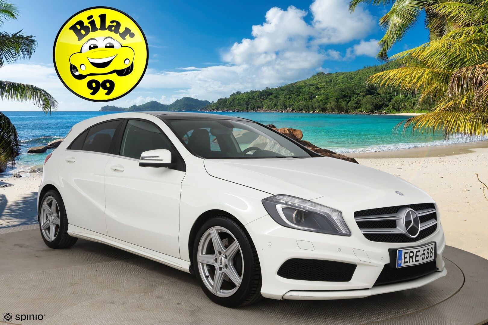 Mercedes-Benz A 2013 250 Sport A Premium Business AMG /  Panorama / Nahka-alcantara / Vakkari / Xenon-valot - AMG sisä- ja ulkopaketilla! / Luotettavalla 2L moottorilla! / 2x renkaat / Juuri katsastettu / - HULLUT JOULUT KORKOTARJOUS 2,49% 