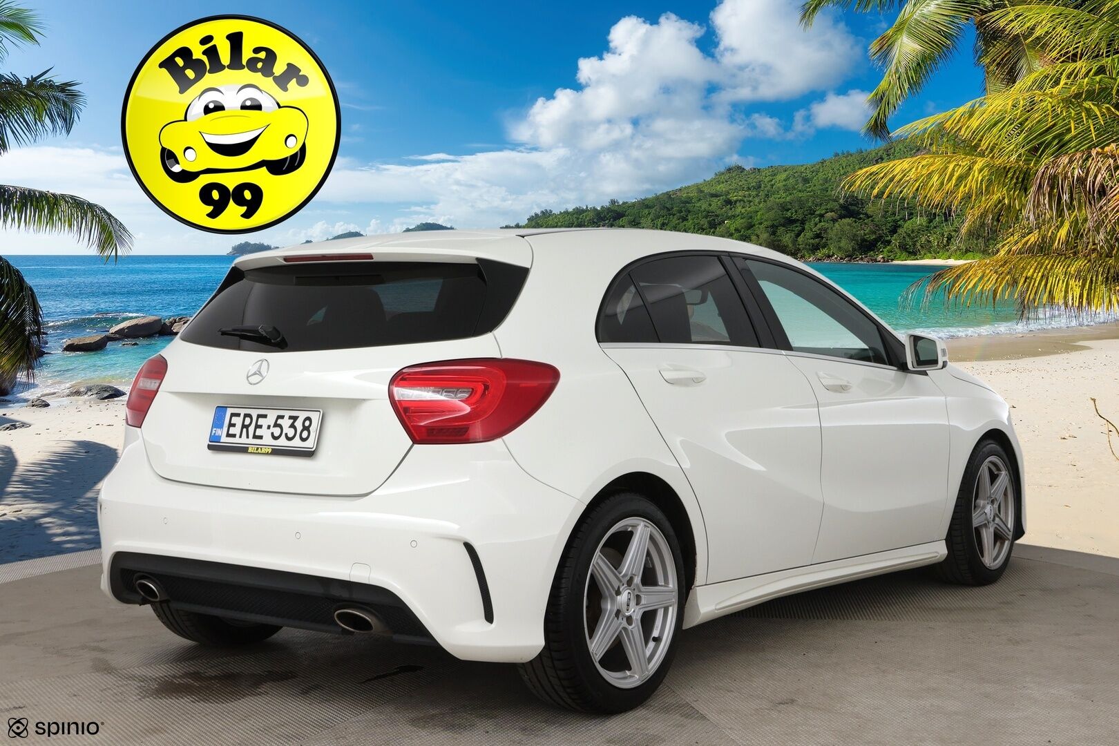 Mercedes-Benz A 2013 250 Sport A Premium Business AMG /  Panorama / Nahka-alcantara / Vakkari / Xenon-valot - AMG sisä- ja ulkopaketilla! / Luotettavalla 2L moottorilla! / 2x renkaat / Juuri katsastettu / - HULLUT JOULUT KORKOTARJOUS 2,49% 