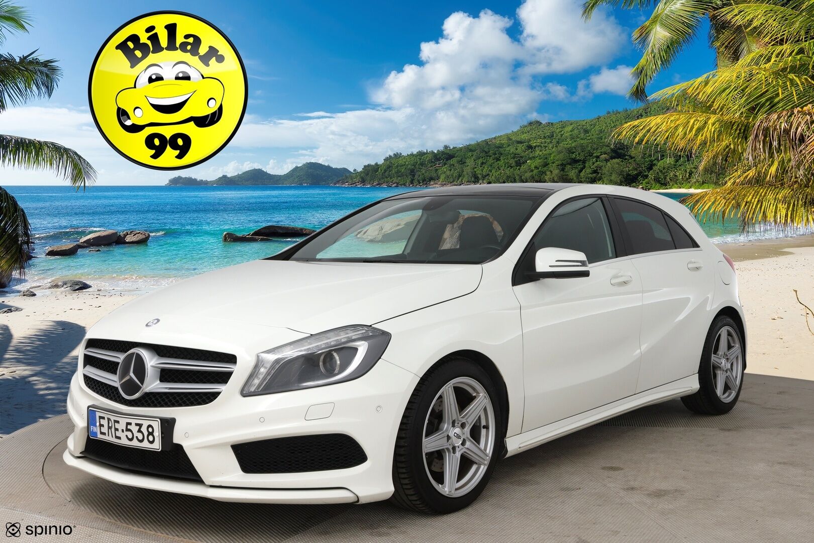 Mercedes-Benz A 2013 250 Sport A Premium Business AMG /  Panorama / Nahka-alcantara / Vakkari / Xenon-valot - AMG sisä- ja ulkopaketilla! / Luotettavalla 2L moottorilla! / 2x renkaat / Juuri katsastettu / - HULLUT JOULUT KORKOTARJOUS 2,49% 