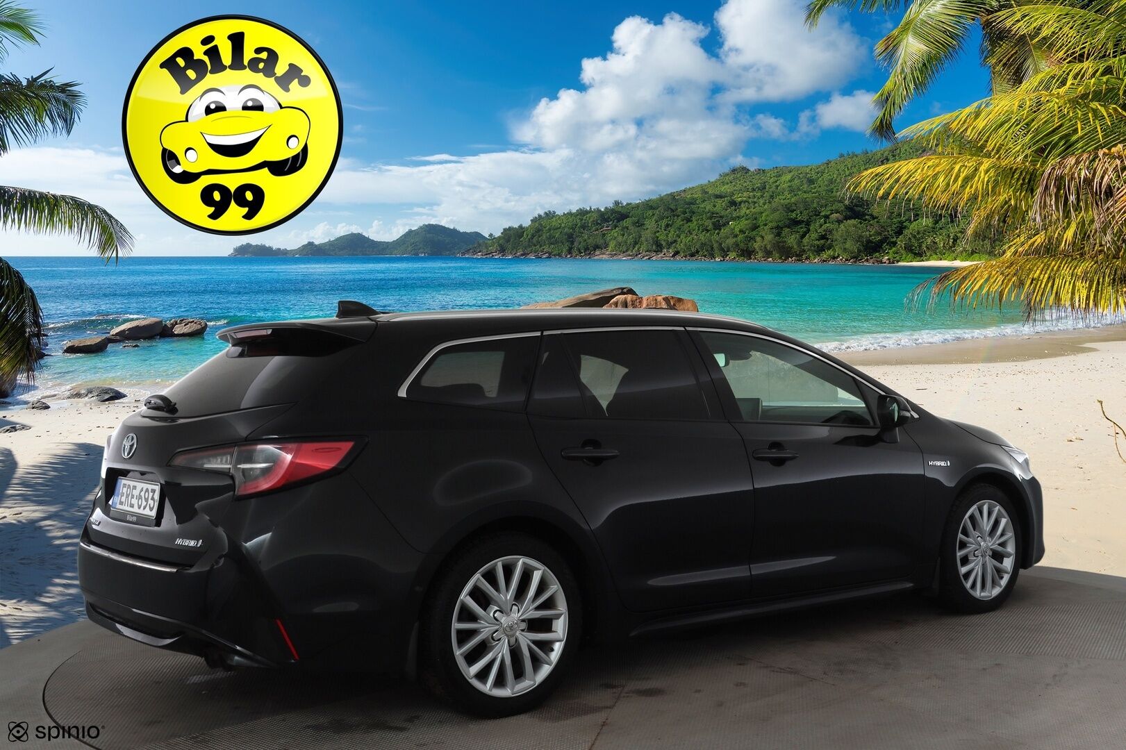 Toyota Corolla 2019 Touring Sports 2,0 Hybrid Premium * ACC / HUD / Panorama / Webasto / JBL / P.kamera / Navi / KeylessGo / Sporttinahat / LED * - Suomi-auto / Kahdet renkaat aluvanteilla / Merkkihuollettu / Supervarusteet