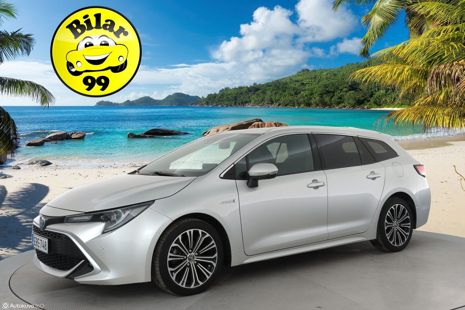 Toyota Corolla 2019 Touring Sports 1,8 Hybrid Style Business - 1-om. Suomi-auto / Adapt. Vakkari / P-kamera / Kaistavahti / LED-valot / KeylessGo / 2x Renkaat / Navi