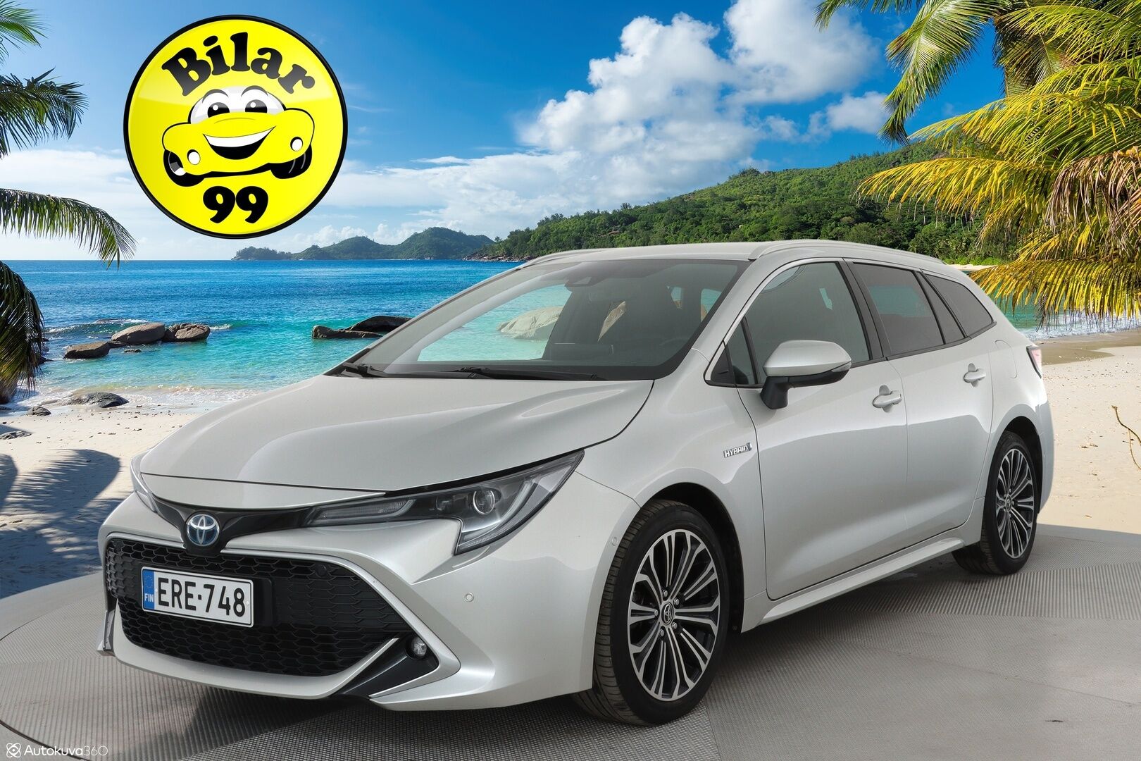 Toyota Corolla 2019 Touring Sports 1,8 Hybrid Style Business - 1-om. Suomi-auto / Adapt. Vakkari / P-kamera / Kaistavahti / LED-valot / KeylessGo / 2x Renkaat / Navi