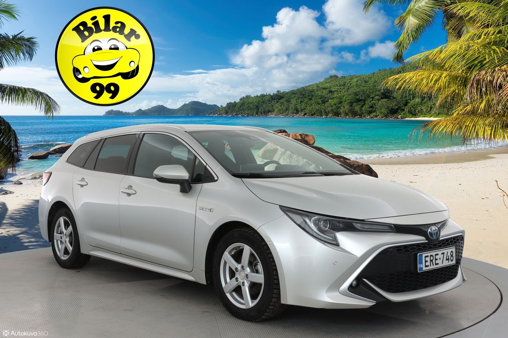 Toyota Corolla 2019 Touring Sports 1,8 Hybrid Style Business - 1-om. Suomi-auto / Adapt. Vakkari / P-kamera / Kaistavahti / LED-valot / KeylessGo / 2x Renkaat / Navi