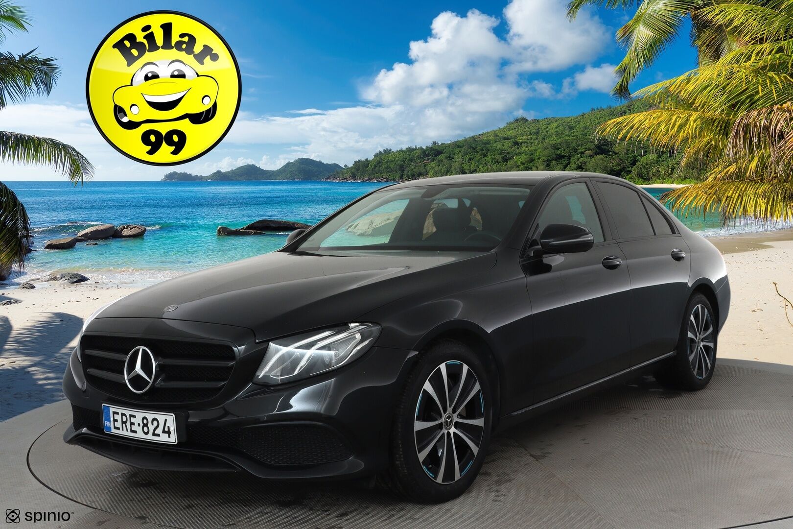 Mercedes-Benz E 2019 300 e A Business Edition EQ Power *Sportpenkit / LED-High Performance / P.Kamera / Navi / Vakkari / Ambient-valaistus* - Suomi-auto / Kahdet Renkaat