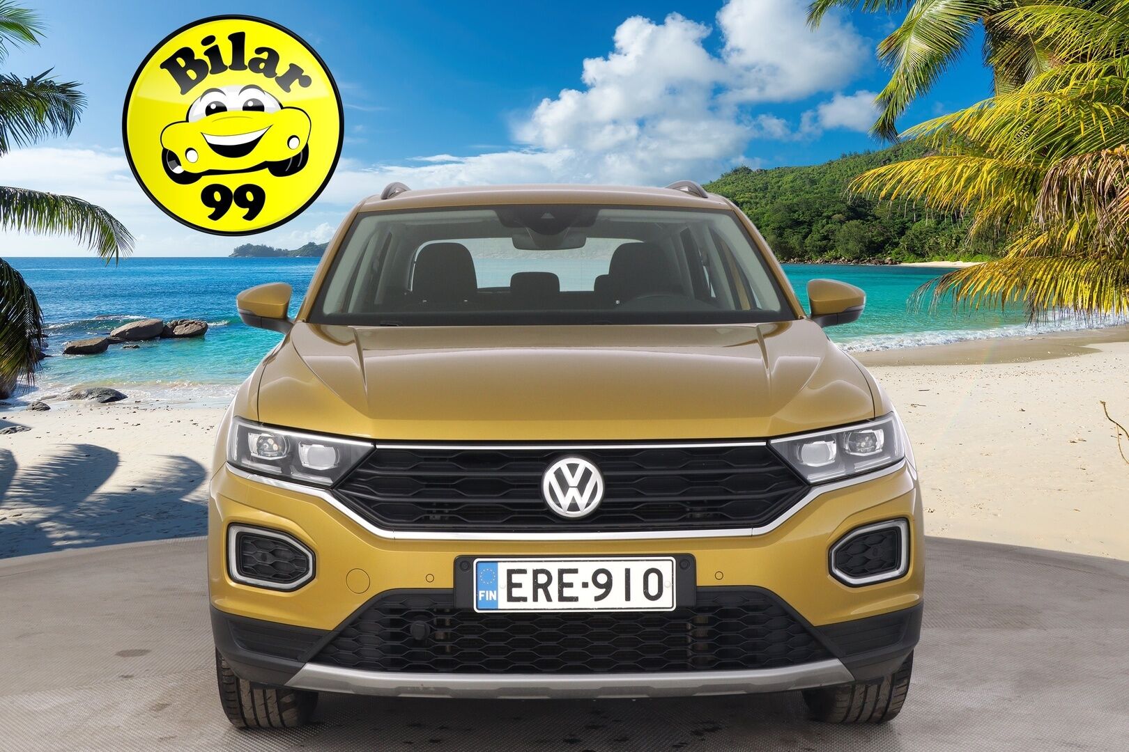 Volkswagen T-Roc 2019 Style 1,5 TSI EVO 110 kW *ACC / P.tutkat / Lohko / LED* - Suomi-auto / 2 Renkaat aluilla