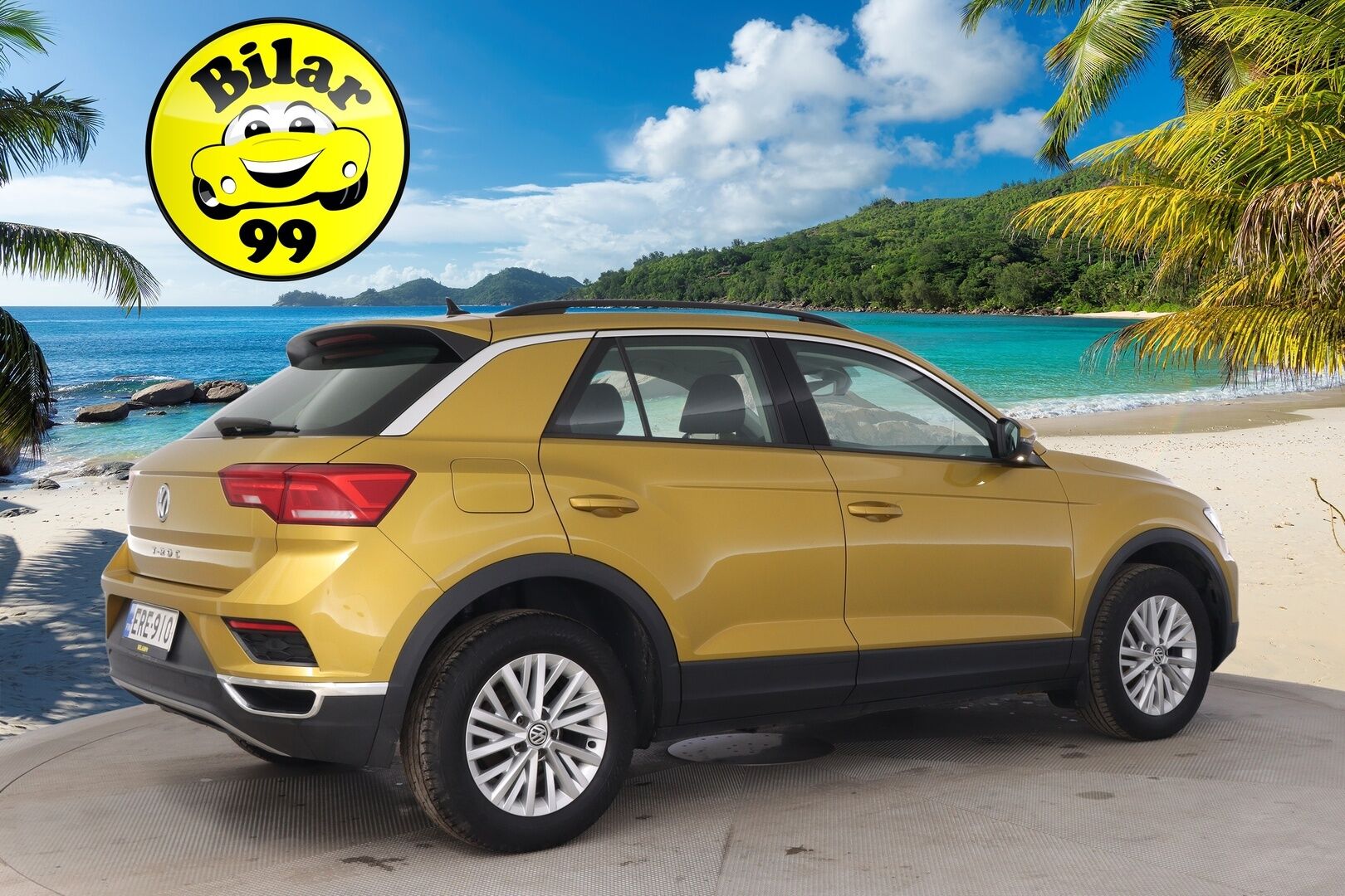 Volkswagen T-Roc 2019 Style 1,5 TSI EVO 110 kW *ACC / P.tutkat / Lohko / LED* - Suomi-auto / 2 Renkaat aluilla