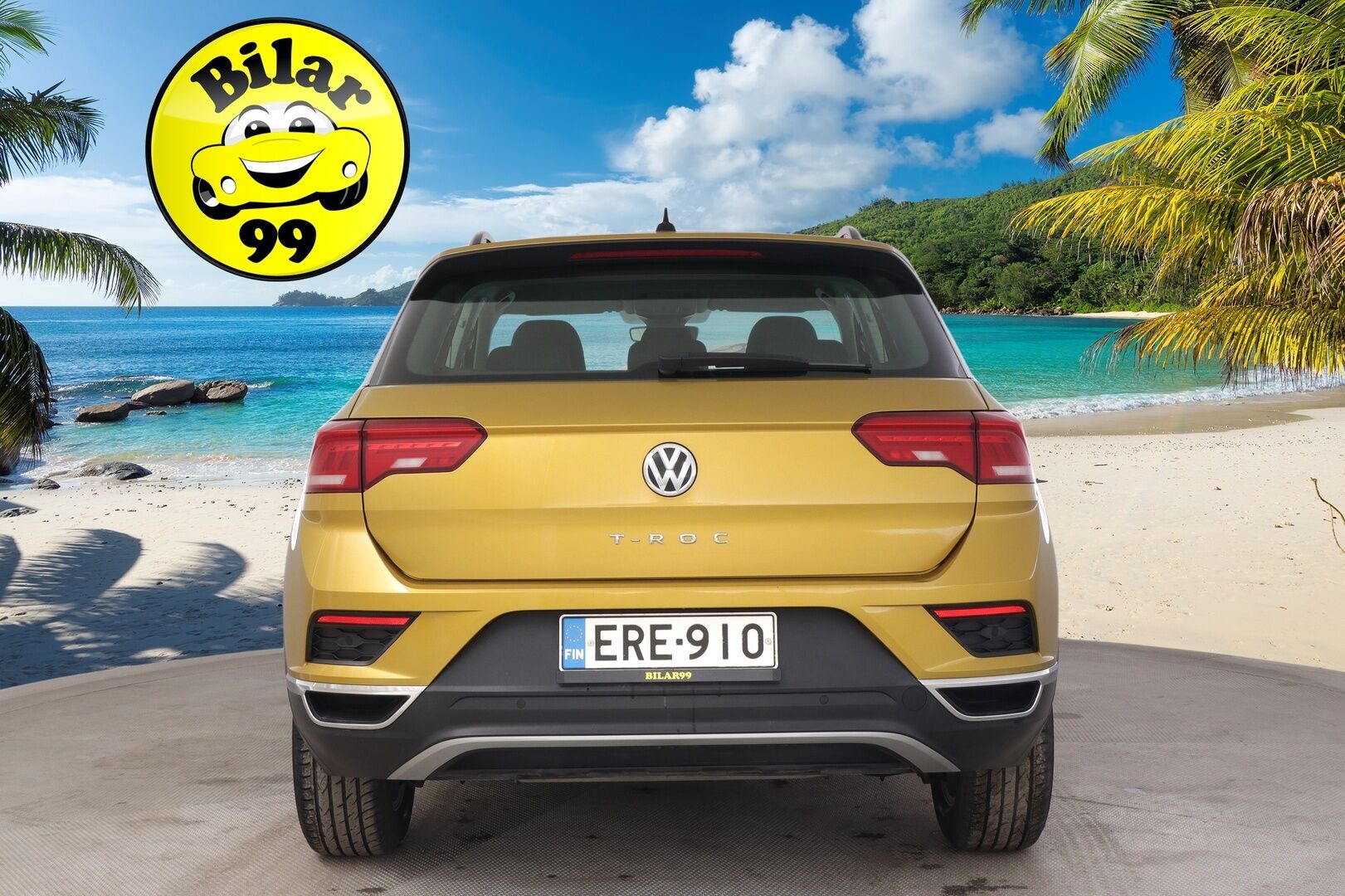 Volkswagen T-Roc 2019 Style 1,5 TSI EVO 110 kW *ACC / P.tutkat / Lohko / LED* - Suomi-auto / 2 Renkaat aluilla