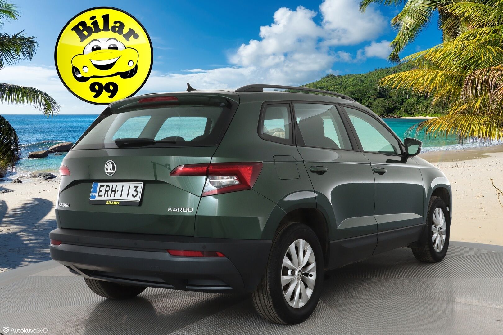 Skoda Karoq 2019 1,5 TSI Ambition DSG **1.Om Suomi-auto / Adapt.Vakkari / Webasto / P. tutkat / Apple&Android / KeylessGO / 2x Renkaat**