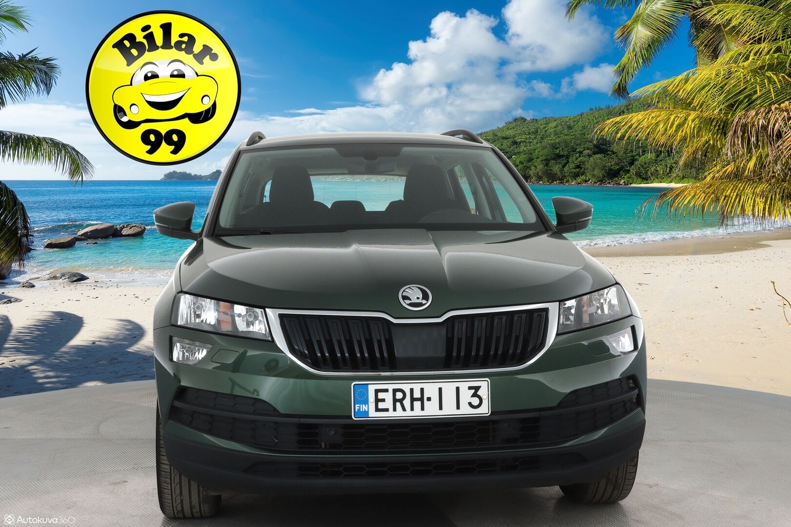 Skoda Karoq 2019 1,5 TSI Ambition DSG **1.Om Suomi-auto / Adapt.Vakkari / Webasto / P. tutkat / Apple&Android / KeylessGO / 2x Renkaat**
