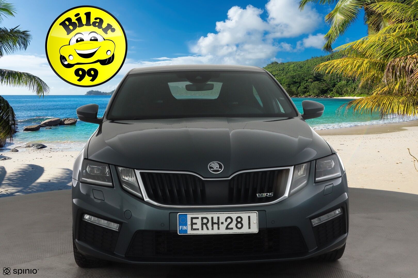 Skoda Octavia 2019 2,0 TSI RS BusinessLine DSG * Webasto / Koukku / ACC / Xenon / P.Tutkat / Navi / Kaistavahti / Keyless * - 1-om Suomi-auto / Kahdet renkaat