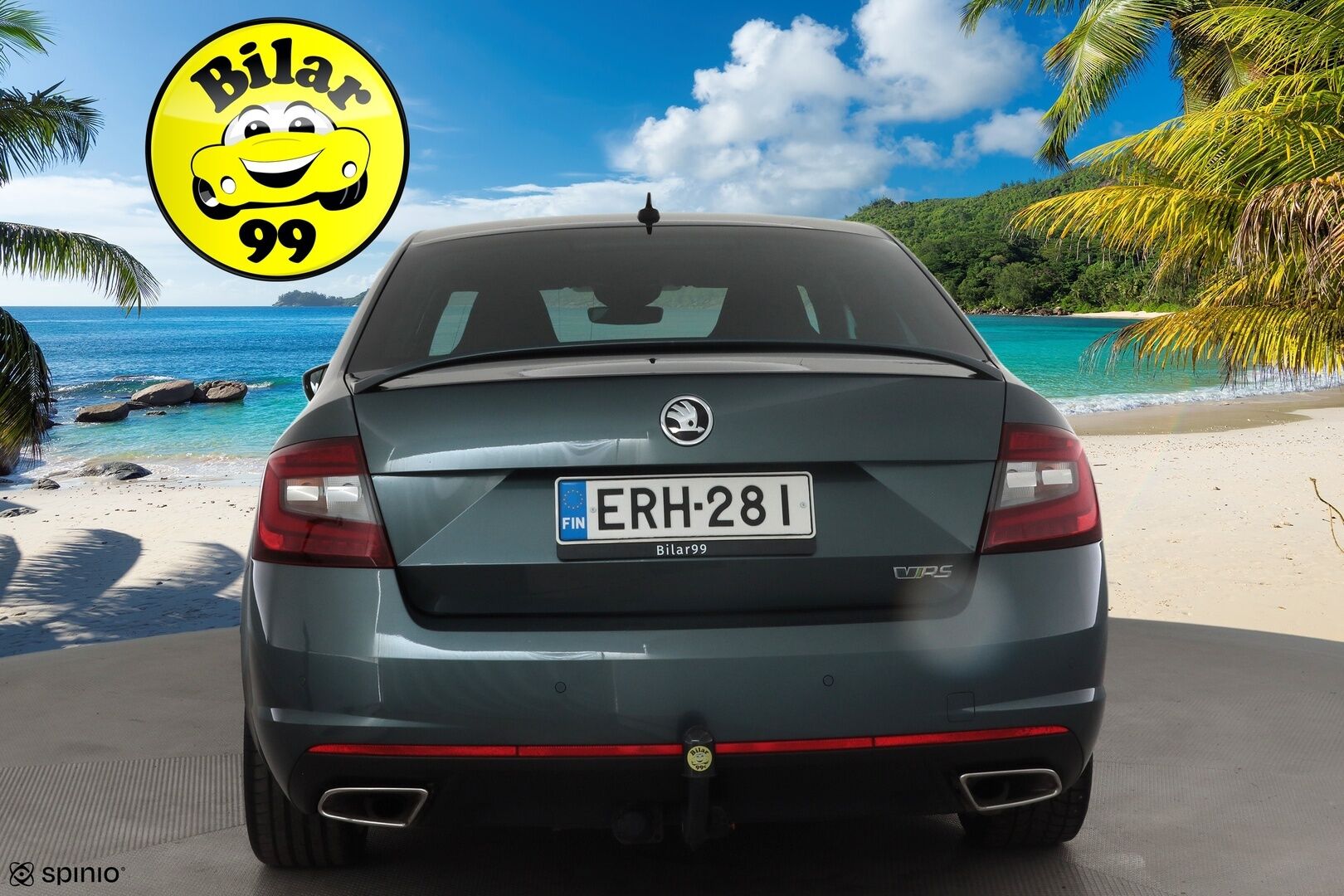 Skoda Octavia 2019 2,0 TSI RS BusinessLine DSG * Webasto / Koukku / ACC / Xenon / P.Tutkat / Navi / Kaistavahti / Keyless * - 1-om Suomi-auto / Kahdet renkaat